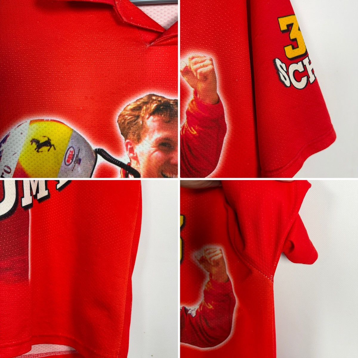 Ferrari Vintage Michael Schumacher Racing Tee Marlboro Ferrari F1 Size US M / EU 48-50 / 2 - 13 Thumbnail