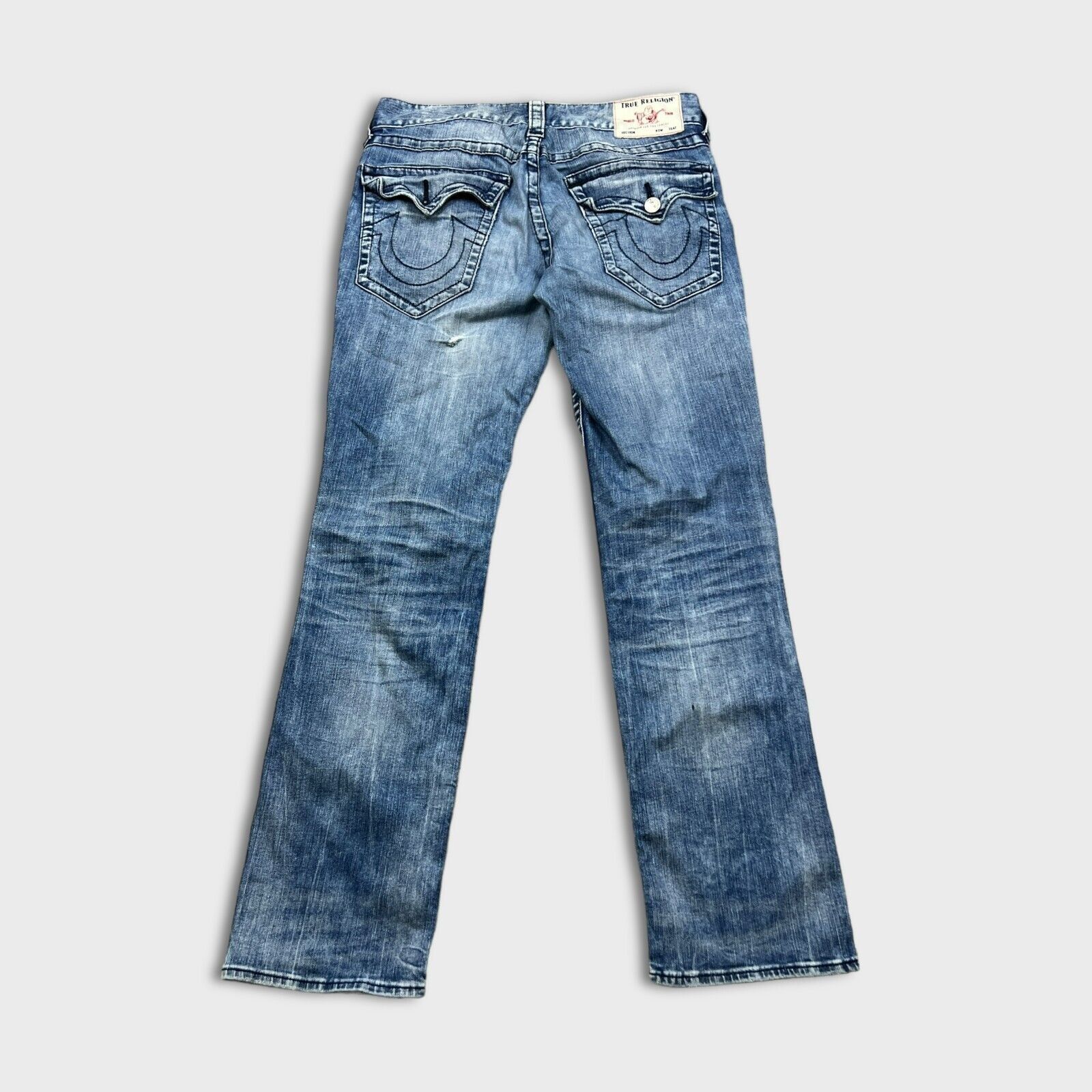 True Religion True Religion Jeans 36x33 Ricky World Tour Relaxed Denim Size US 36 / EU 52 - 5 Thumbnail