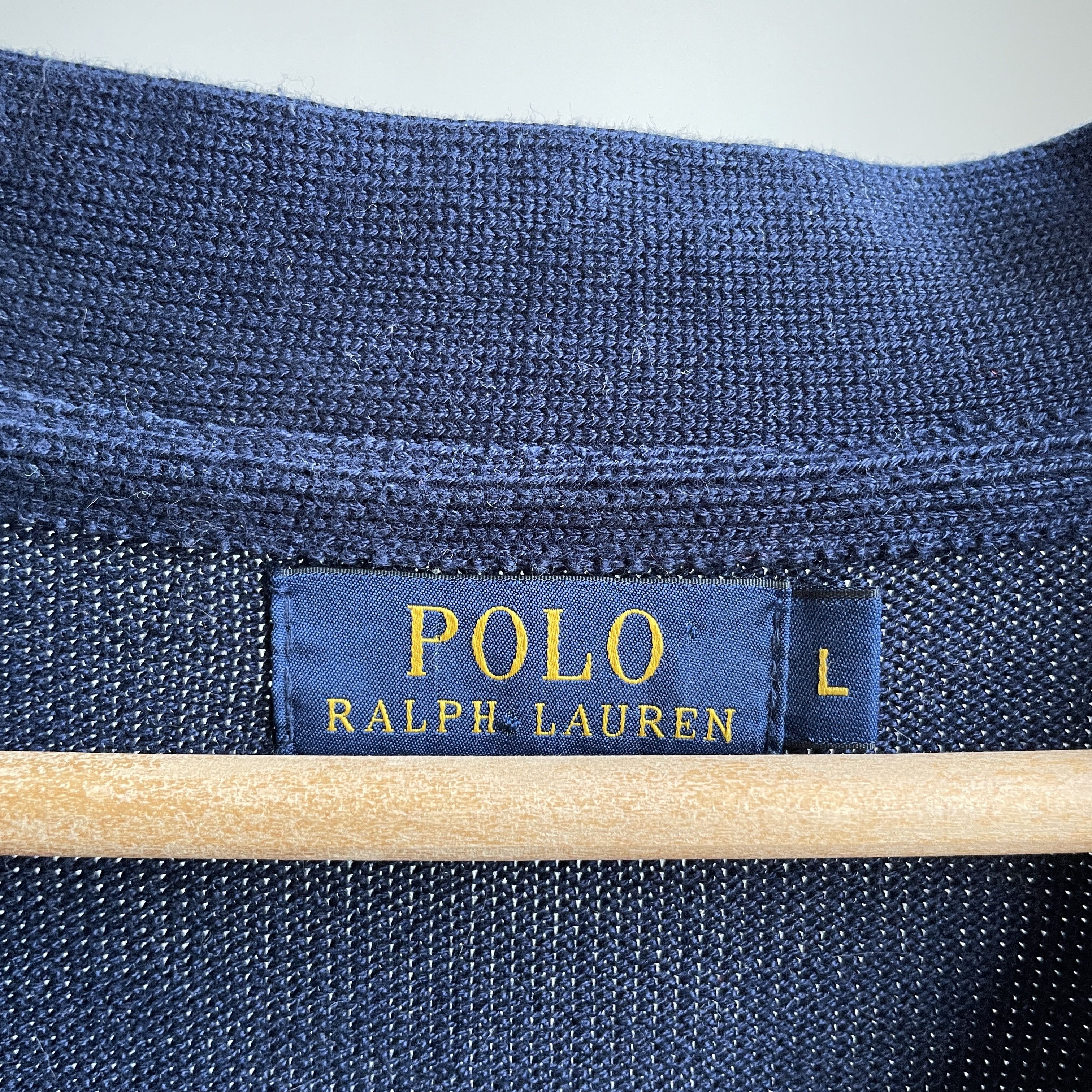 Polo Ralph Lauren Polo Ralph Lauren Varsity College Cotton Cardigan Size US L / EU 52-54 / 3 - 6 Thumbnail