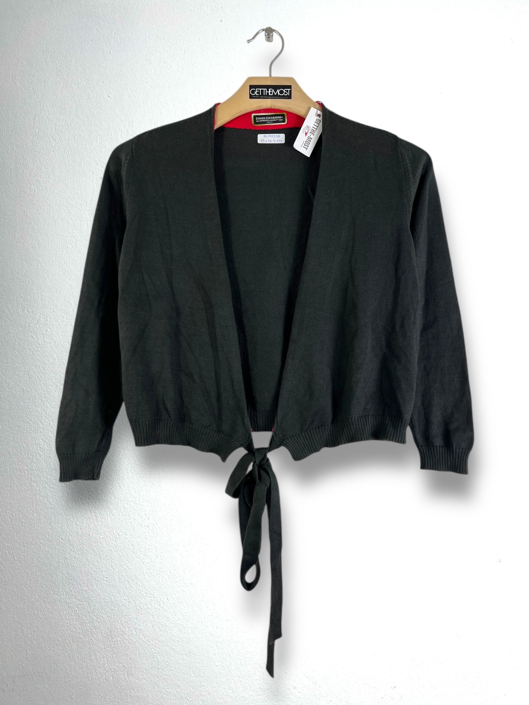Undercover × Wtaps Under Cover2000 x WTAPS Knit Tie Cardigan (M) GTMP274 Size M / US 6-8 / IT 42-44 - 1 Thumbnail