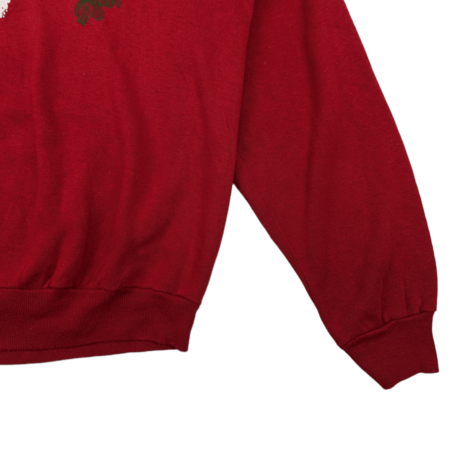 Vintage Vintage KISSMASS TIME Merry Christmas Valentine Sweatshirt Size L / US 10 / IT 46 - 7 Thumbnail
