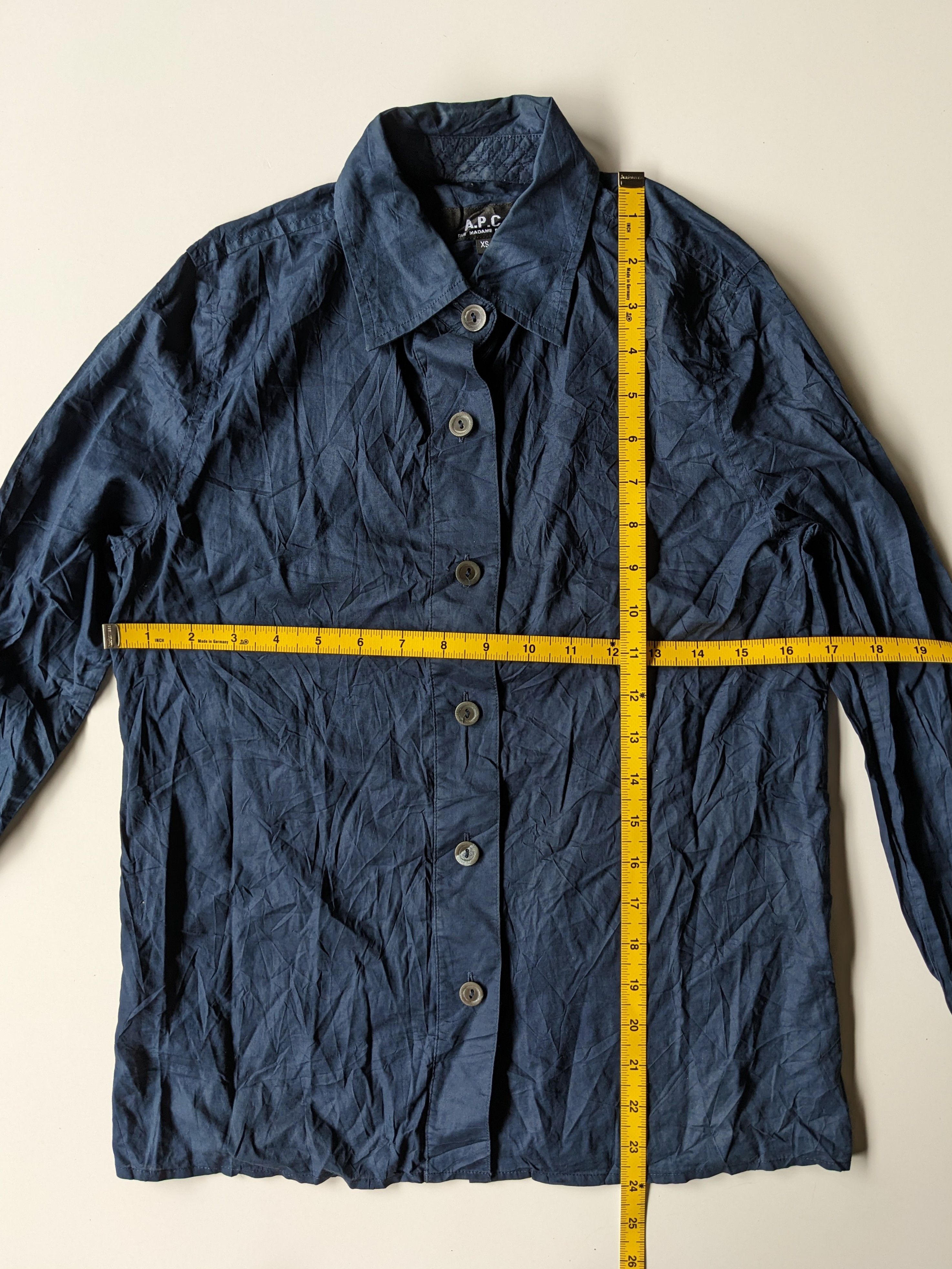 A.P.C. A.P.C button up shirt Size XS / US 0-2 / IT 36-38 - 4 Thumbnail