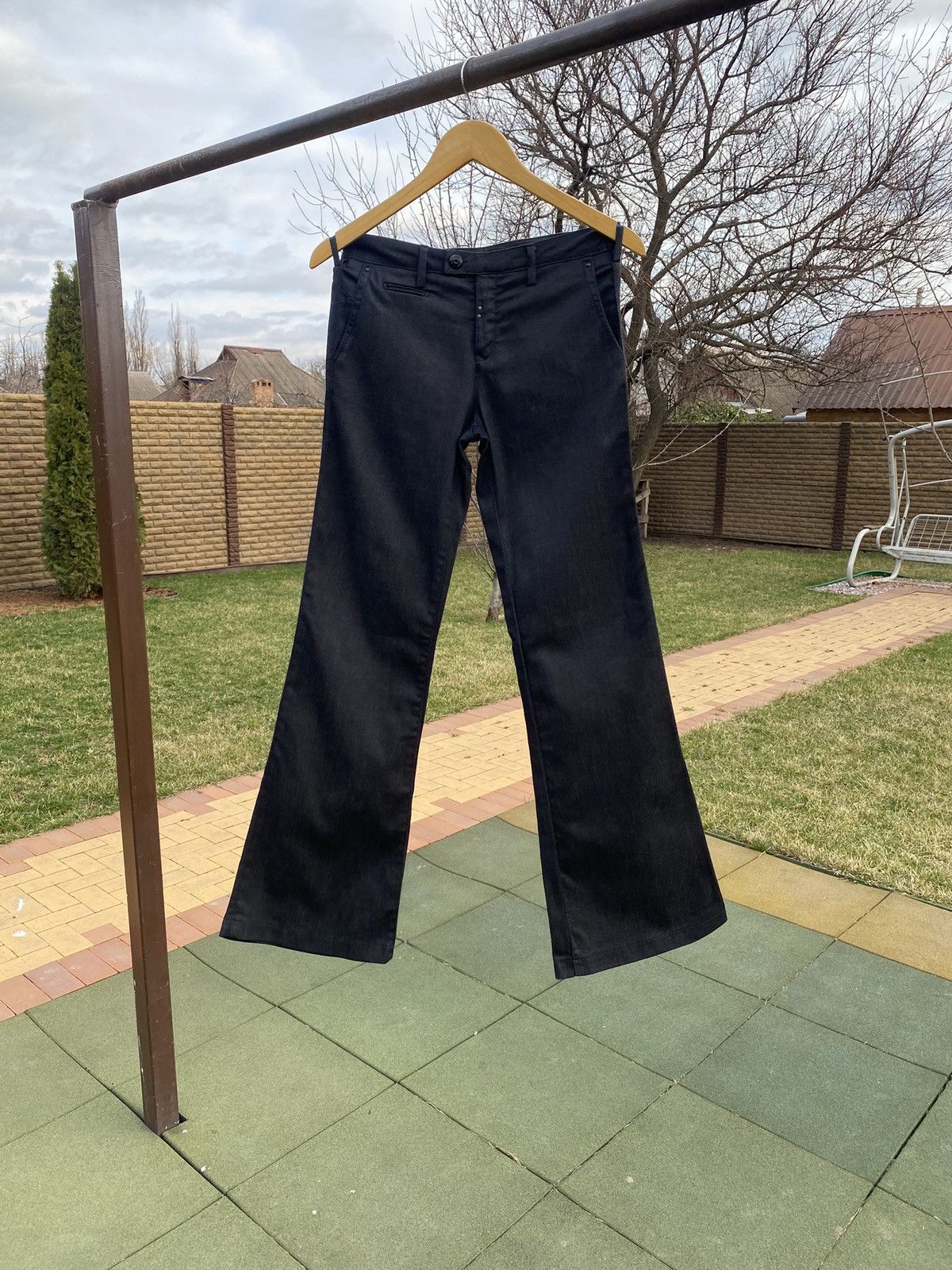 Designer × G-Star Rare G-Star Raw dark indigo flared jeans W29 L32 Size 29" - 2 Thumbnail
