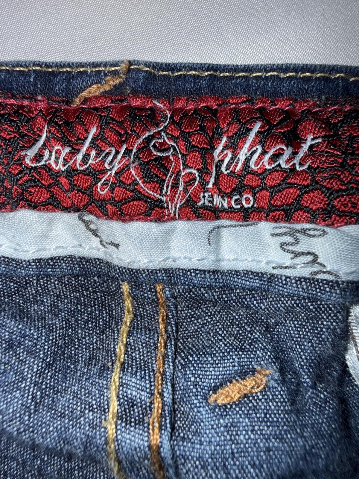 Other Y2k Vintage Baby Phat Jeans Floral Embroidered Distressed Size 30" / US 8 / IT 44 - 6 Thumbnail