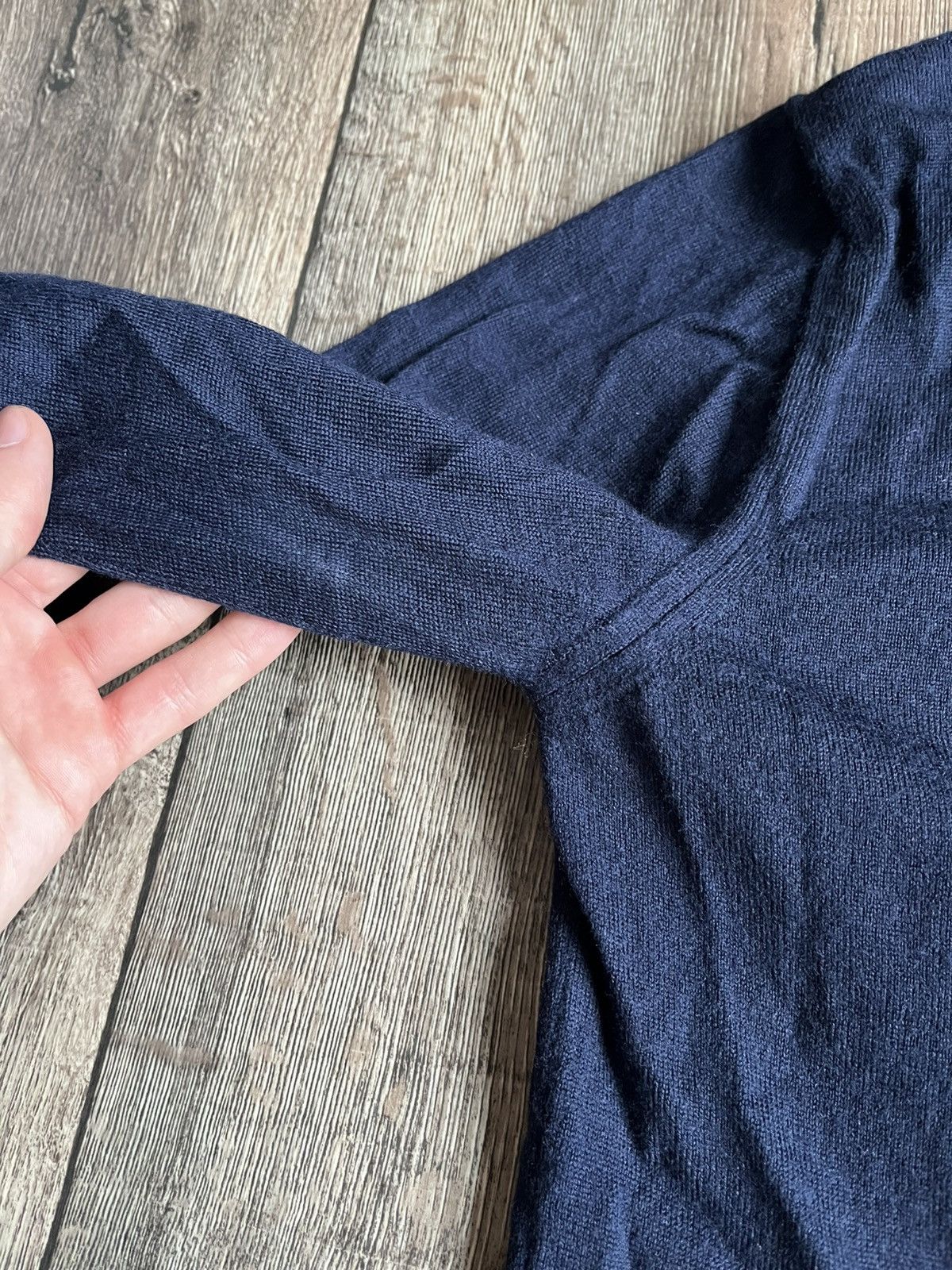 agnes b. Agnes B. Logo Merino Wool Park Jumper Sweater Made in Italy Size US M / EU 48-50 / 2 - 5 Thumbnail