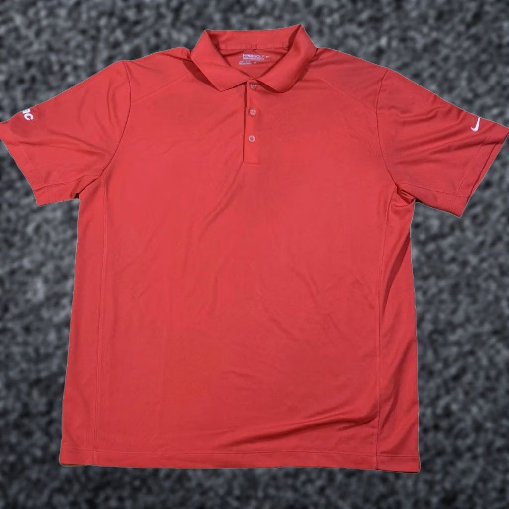 Nike Nike Golf Polo Shirt Tour Performance Mens XL Dri-Fit Peach/Orange Stretch Size US XL / EU 56 / 4 - 1 Thumbnail