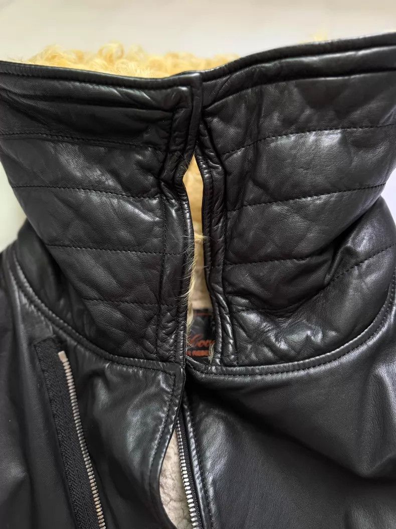 Undercover Undercover Lambhair Collar Leather Biker Jacket Size US M / EU 48-50 / 2 - 5 Thumbnail