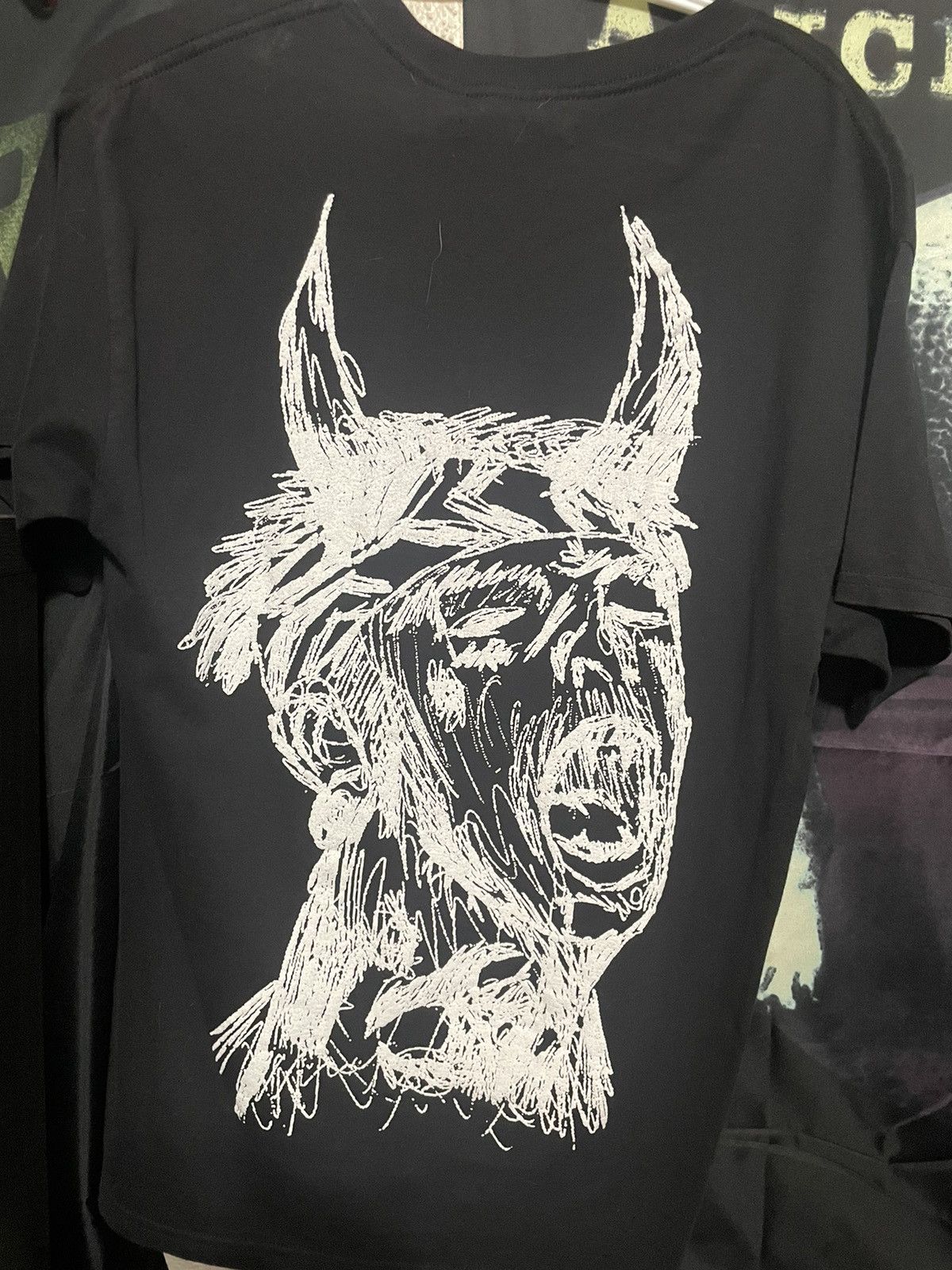 Revenge Revenge ski mask inferno tee Size US M / EU 48-50 / 2 - 2 Thumbnail