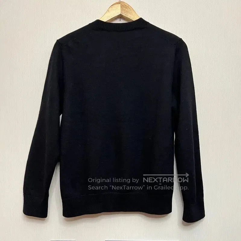 Burberry Burberry Black Wool Sweater for Men. Size US M / EU 48-50 / 2 - 2 Thumbnail