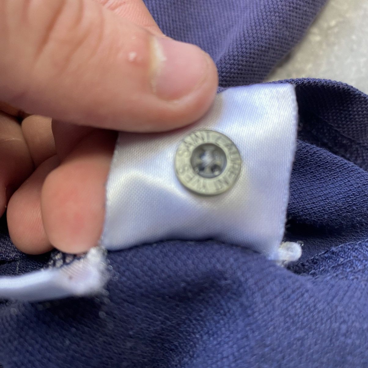 Vintage Luxury Yves Saint Lauren small logo vintage faded polo Size US L / EU 52-54 / 3 - 9 Thumbnail