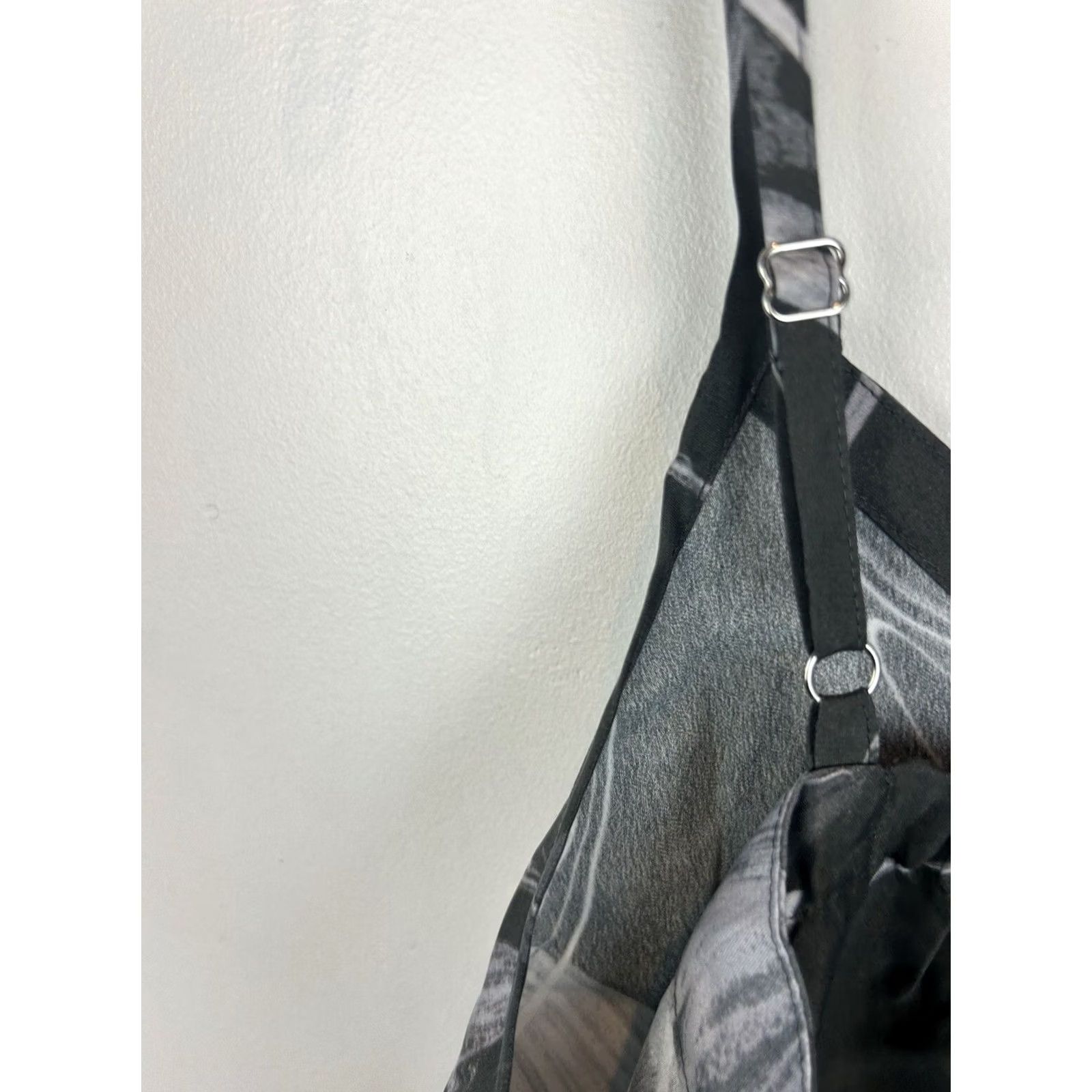 Athleta Athleta Camisole Tank Womens M Gray Marble Geometric Sleeveless V-Neck Spaghetti Strap Pullover New Size M / US 6-8 / IT 42-44 - 6 Thumbnail
