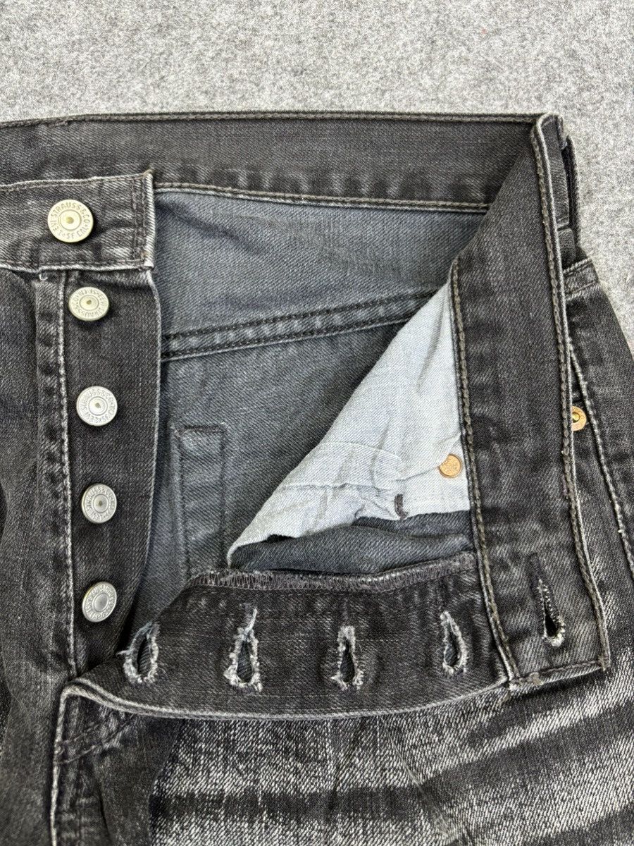 Levi's Vintage Levis 501 Original Sick Fades Denim F755 Size US 30 / EU 46 - 8 Thumbnail