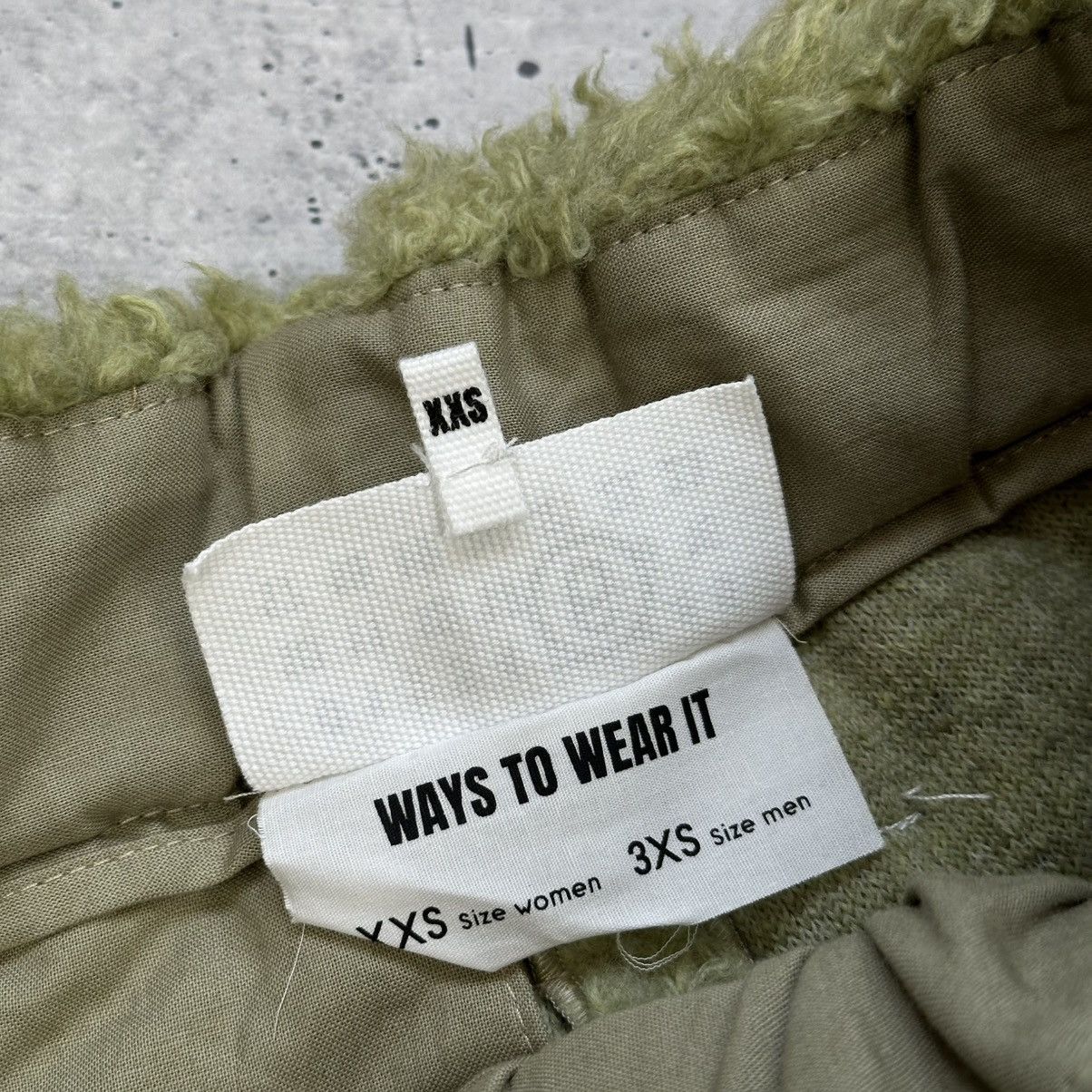Maison Margiela MM6 MAISON MARGIELA Pants Teddy Green Size XXS Size 24" / US 00 / IT 34 - 7 Thumbnail