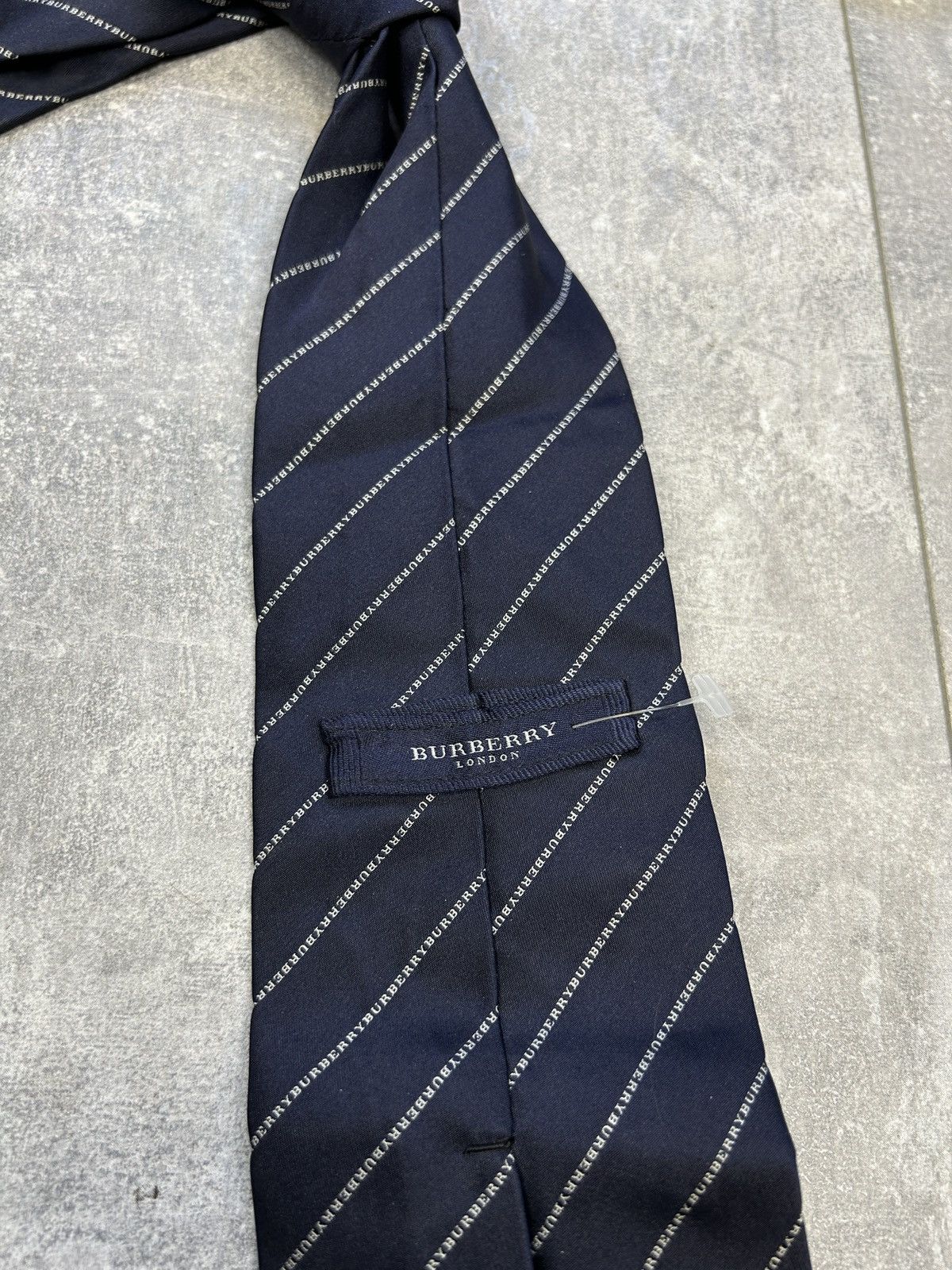 Burberry × Vintage Mens Vintage Burberry novacheck tie luxury rare monogram Size ONE SIZE - 4 Thumbnail