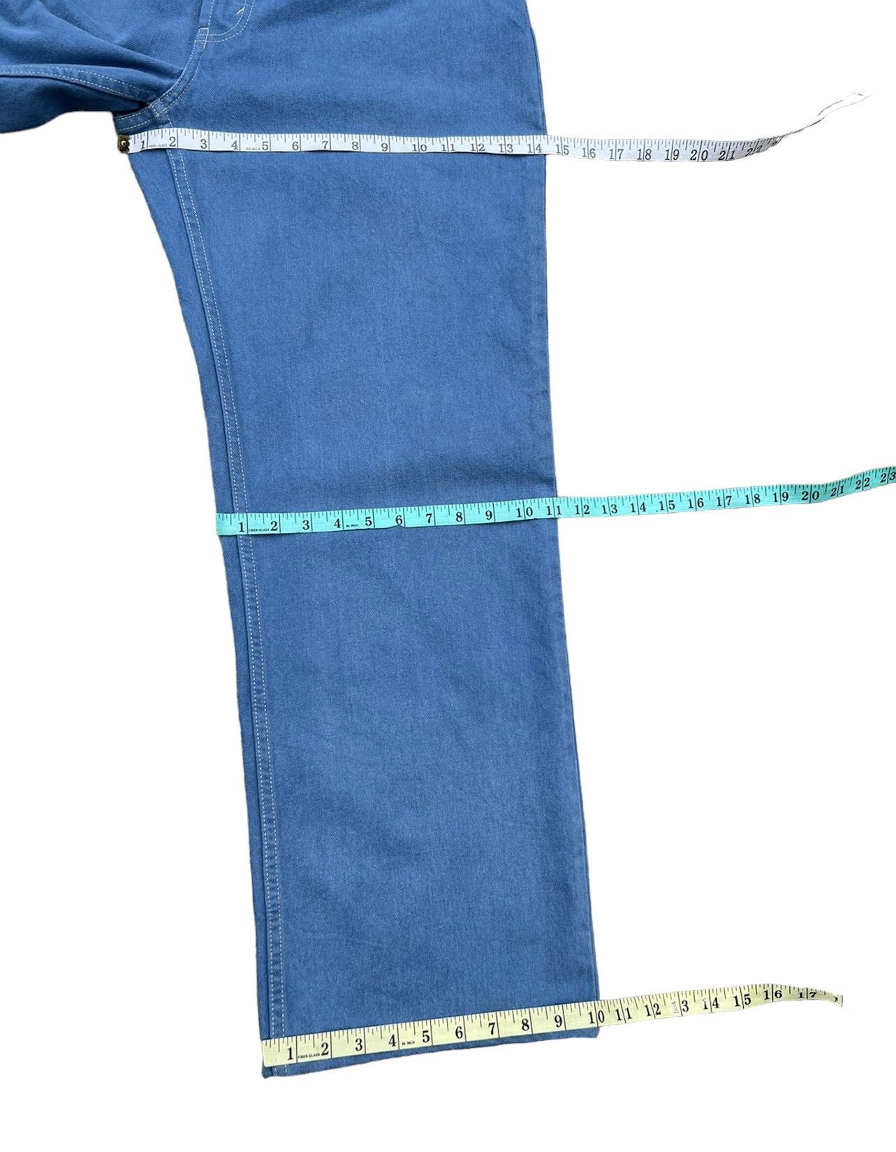 Levi's × Vintage VTG 1998 Levi’s Silvertab Turquoise Blue Denim Loose Jeans Size US 34 / EU 50 - 4 Thumbnail