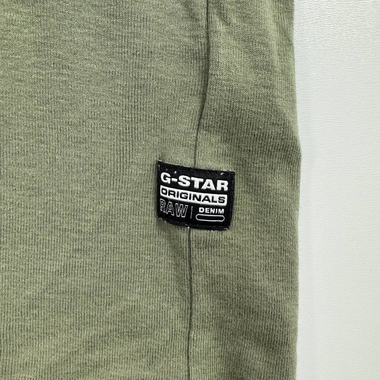 G-Star G Star Raw Logo T Shirt Olive Green Ringer Tee Mens Size M Size US M / EU 48-50 / 2 - 7 Thumbnail