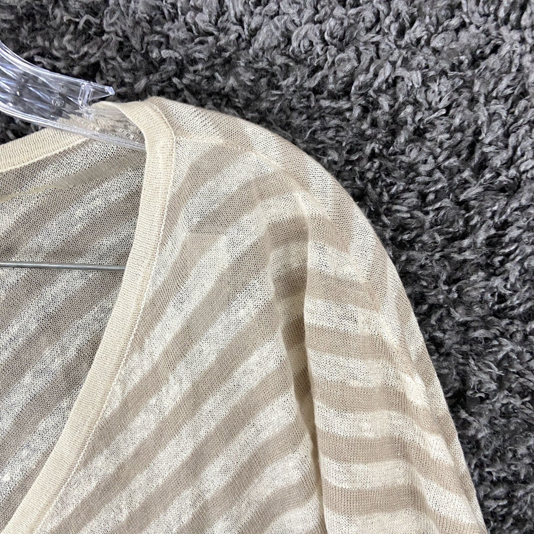 Vintage VINTAGE Chico's Striped Blouse Beige Regular Size 2 Womens Size XS / US 0-2 / IT 36-38 - 4 Thumbnail