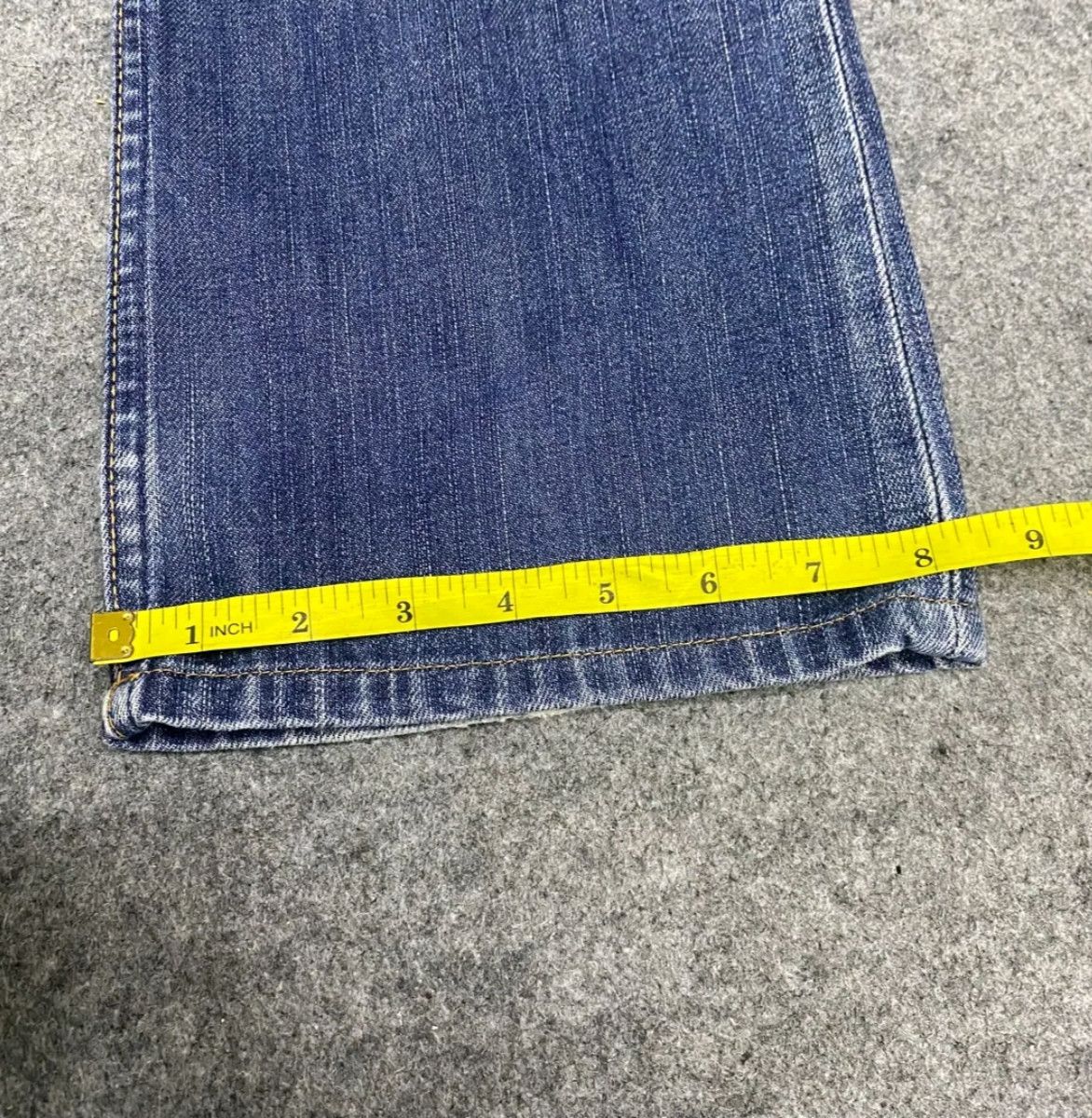 Levi's Vintage Levis Lot 707 Denim Flare Jeans Size US 30 / EU 46 - 5 Thumbnail