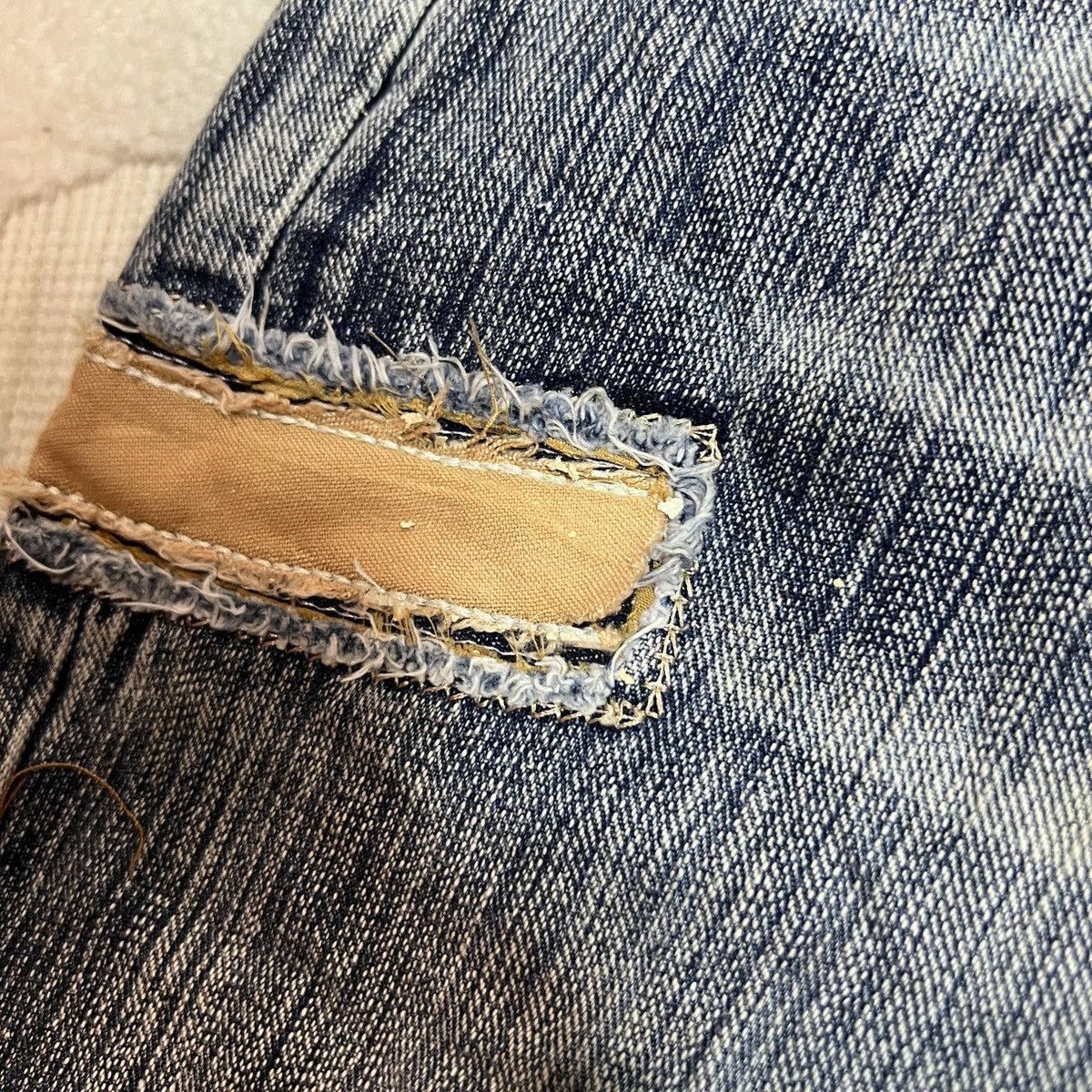 Karl Kani Vintage Grail 90s Karl Kani Embroidered Denim Jeans Size US 34 / EU 50 - 17 Thumbnail