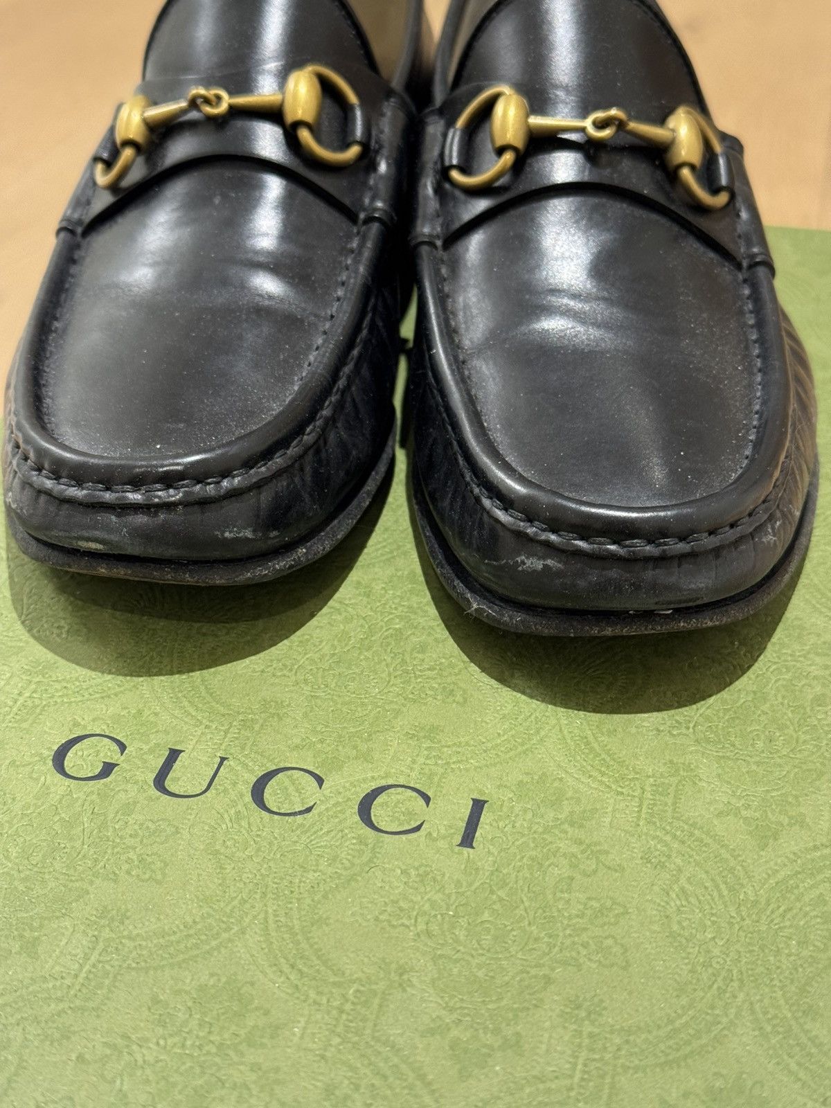 Gucci Gucci 1953 Black Horsebit Loafers 6UK Size US 8 / EU 41 - 4 Thumbnail