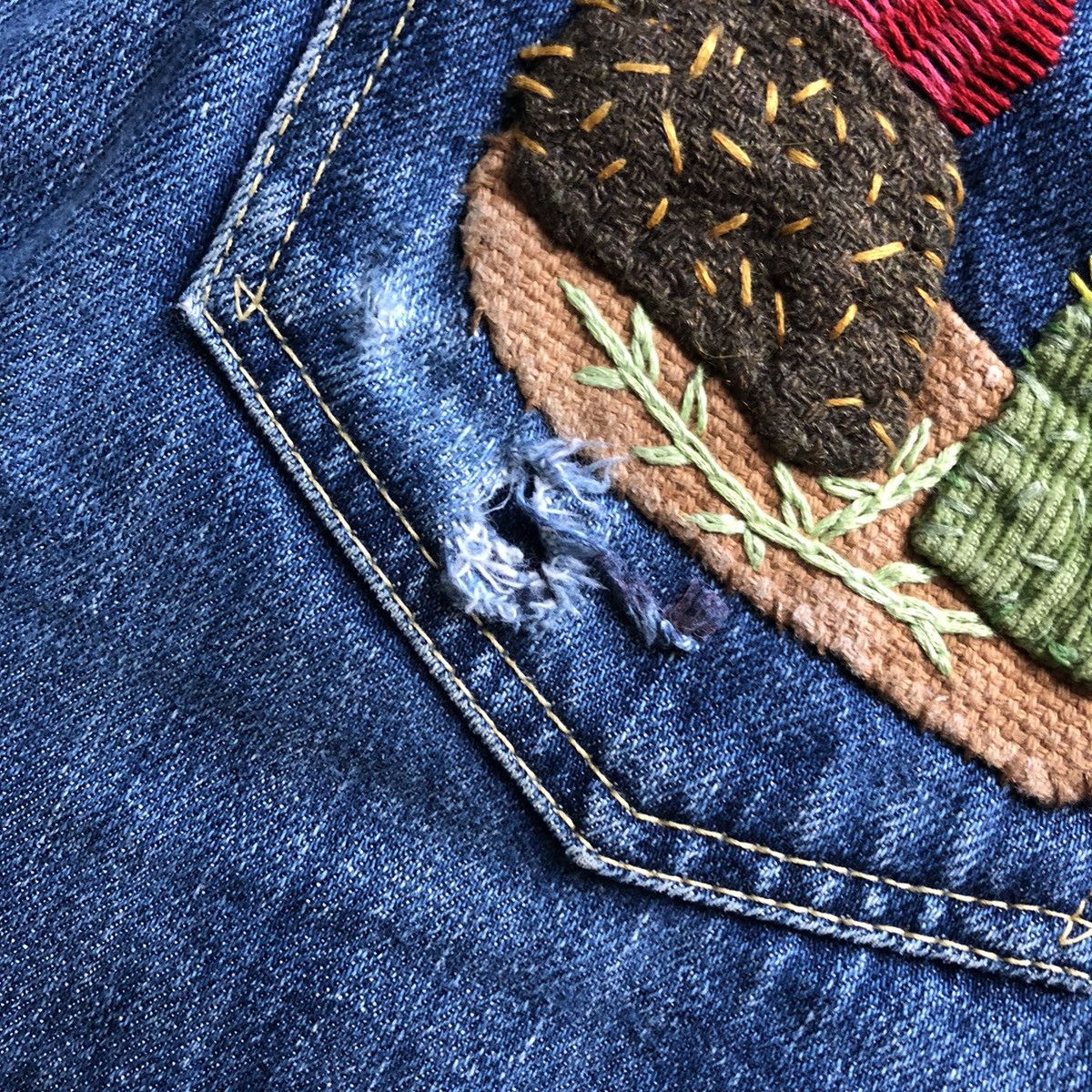 Kapital × Kapital Kountry Kapital Cactus Flare Denim Size US 28 / EU 44 - 7 Thumbnail