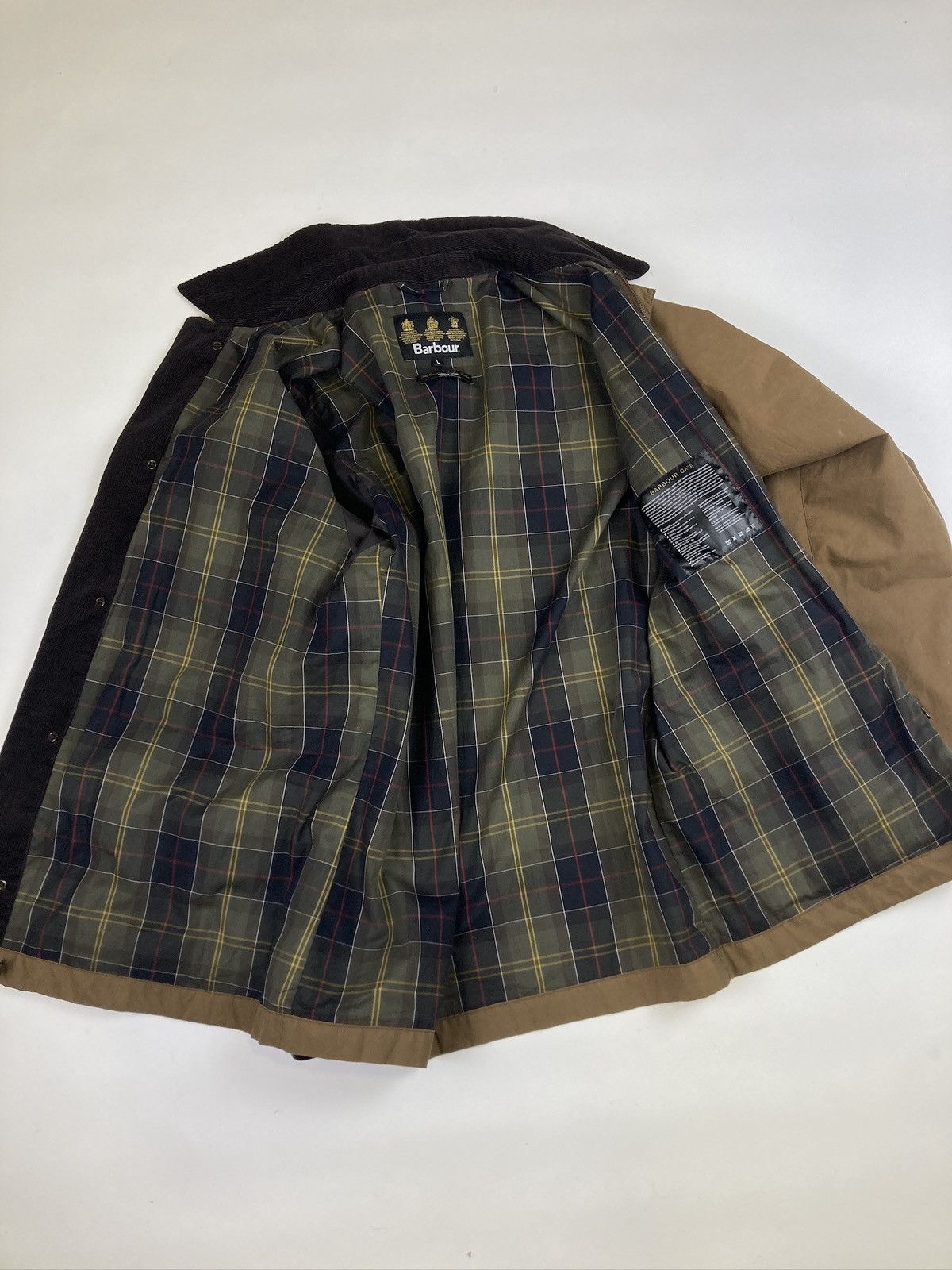 Barbour × Designer × Vintage Vintage Barbout coat jacket Size US L / EU 52-54 / 3 - 3 Thumbnail