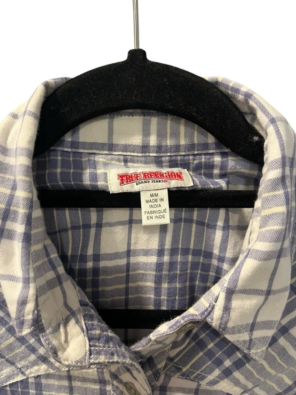 True Religion True Religion Long Sleeve Plaid Western Button Up Shirt Med Size M / US 6-8 / IT 42-44 - 4 Thumbnail