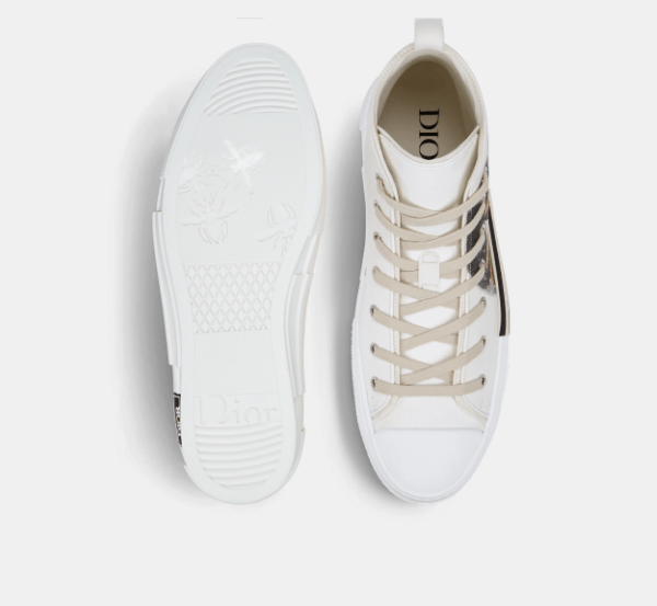 Dior o1w1db10525 3SH129 B23 High-Top Sneakers in White Size US 9 / EU 42 - 7 Thumbnail