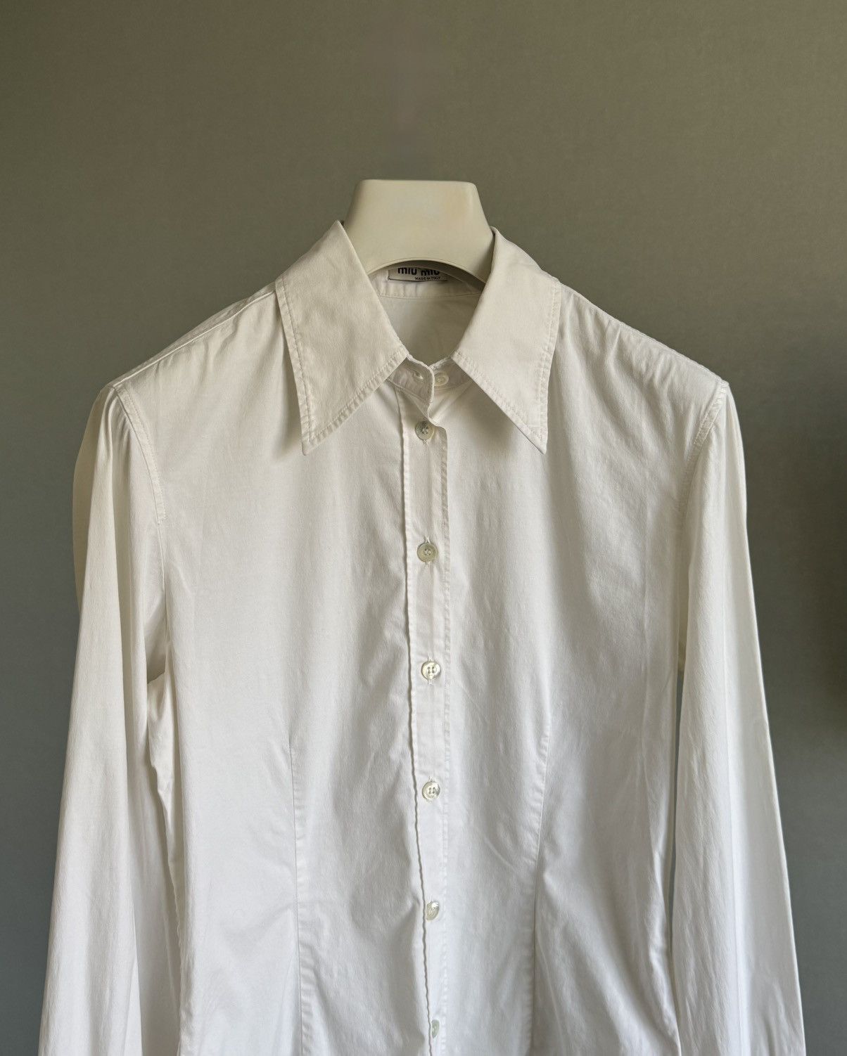 Miu Miu Vintage Miu Miu shirt Size M / US 6-8 / IT 42-44 - 2 Thumbnail