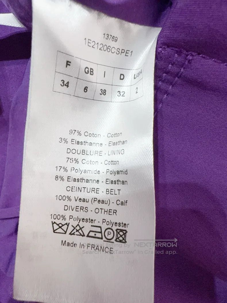 Dior Dior Purple vest Size XXS / US 00 / IT 34 - 4 Thumbnail
