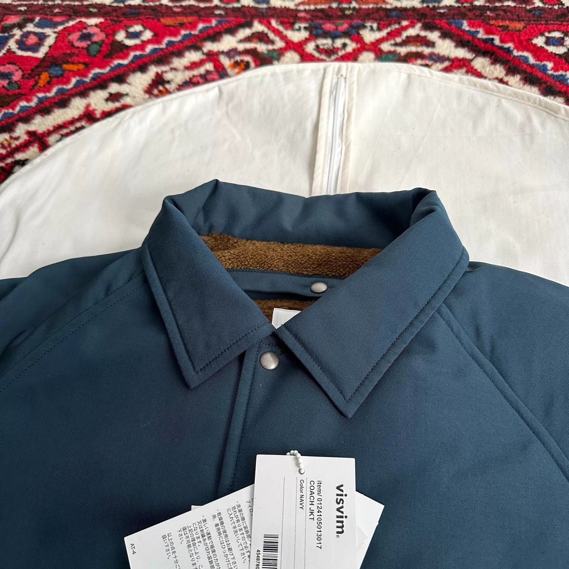 Visvim VISVIM 24SS Coach JKT Silk Wool Blend Jacket Size 4 Size US XL / EU 56 / 4 - 5 Thumbnail