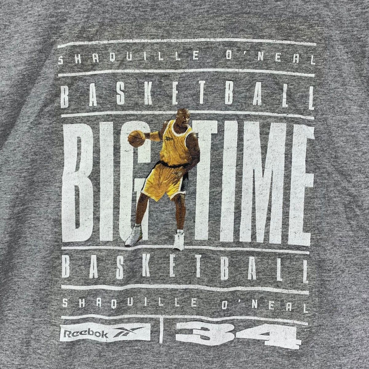 Vintage Vintage 90s SHAQUILLE O’NEAL REEBOK #34 Nba Basketbal Tshirt Size US M / EU 48-50 / 2 - 2 Thumbnail