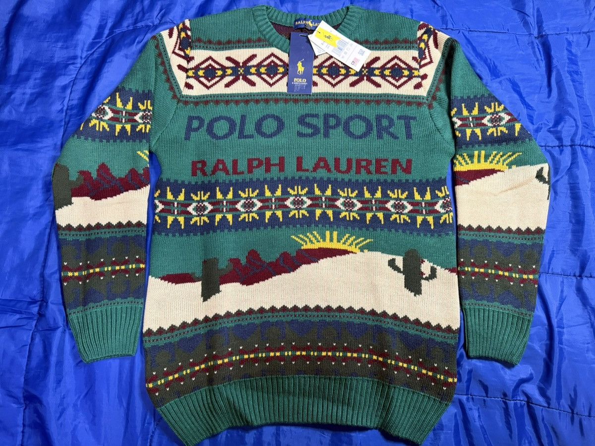 Polo Ralph Lauren Polo sport ralph lauren knit sweater size M Size US M / EU 48-50 / 2 - 1 Thumbnail