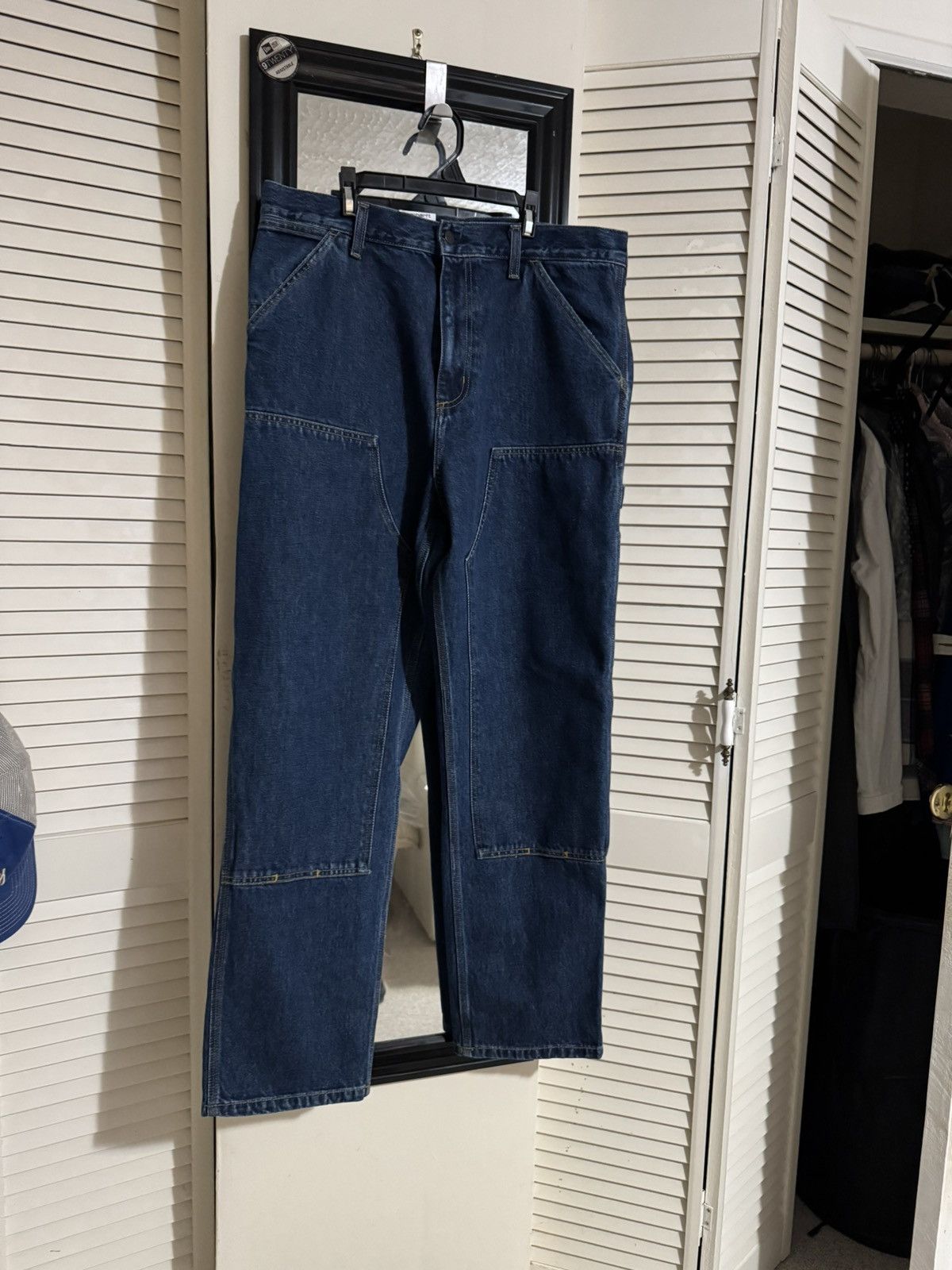 BRAND NEW Carhartt WIP Double Knee Denim - Stone Washed Blue