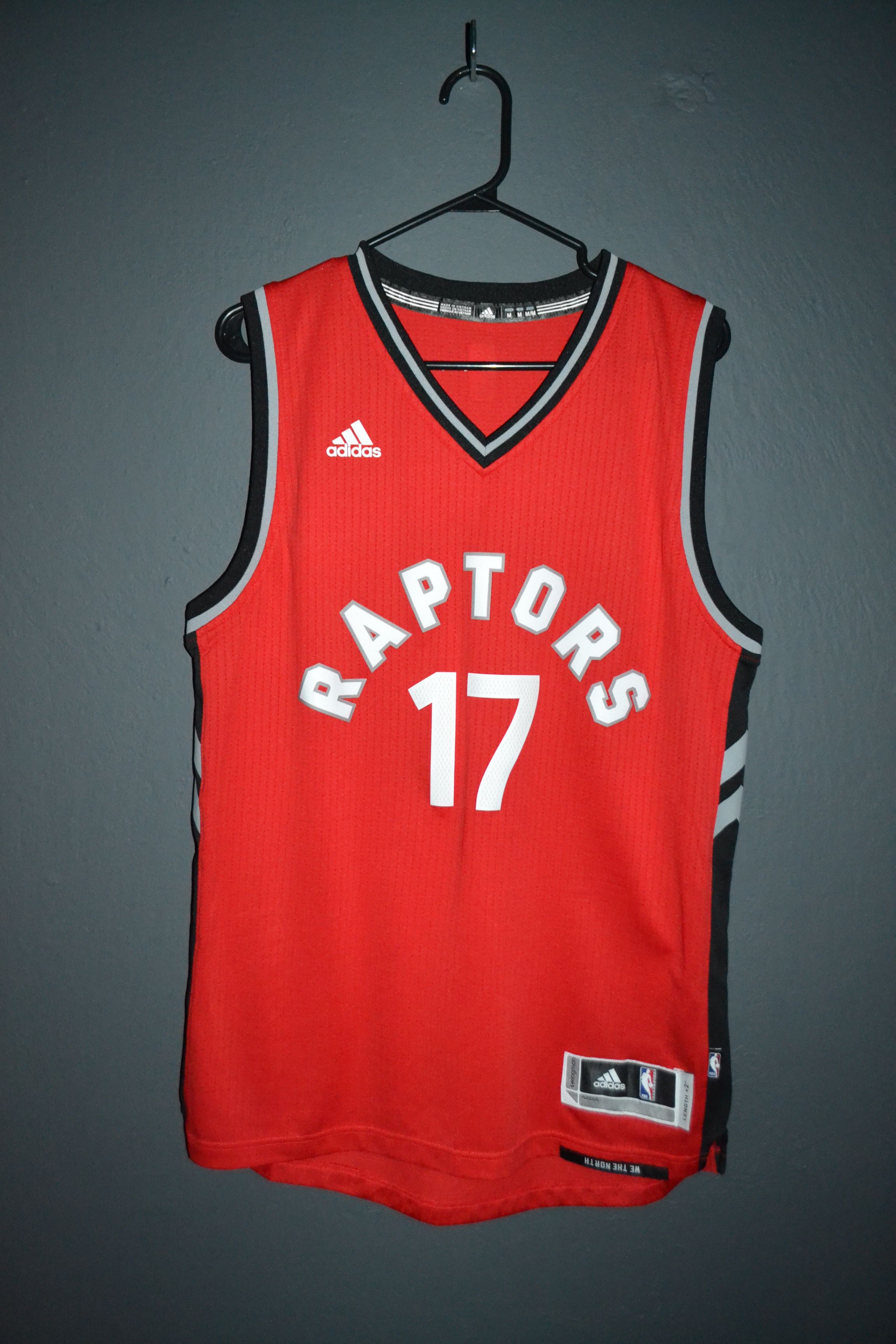 Adidas Jonas Valanciuanus Toronto Raptors Adidas NBA Jersey M Size US M / EU 48-50 / 2 - 1 Thumbnail