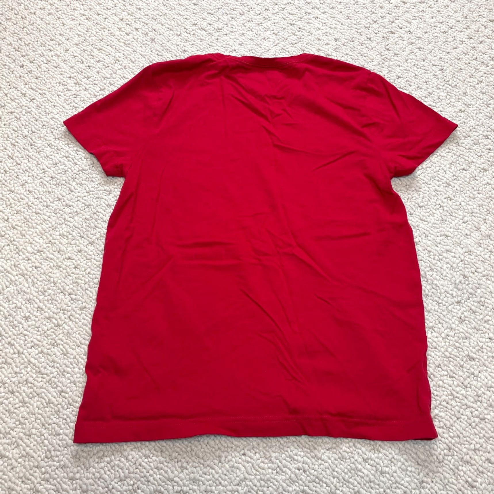Tommy Hilfiger Tommy Hilfiger Shirt Womens Small Red Classic Logo Crew Short Sleeve Organic Size S / US 4 / IT 40 - 8 Thumbnail