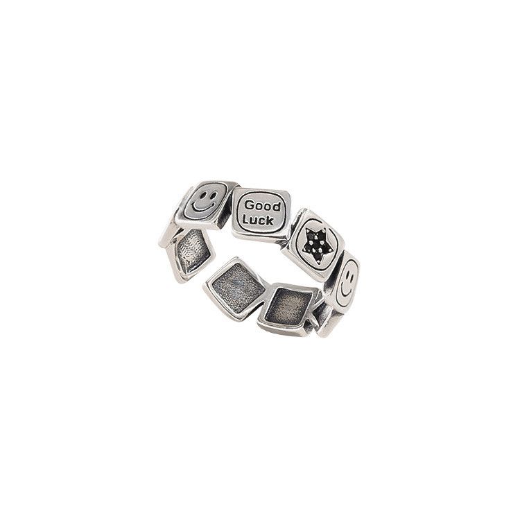 Jewelry New Trend Jewelry Rings Open Size Chrome Ring (Size 7-13) Size ONE SIZE - 5 Thumbnail
