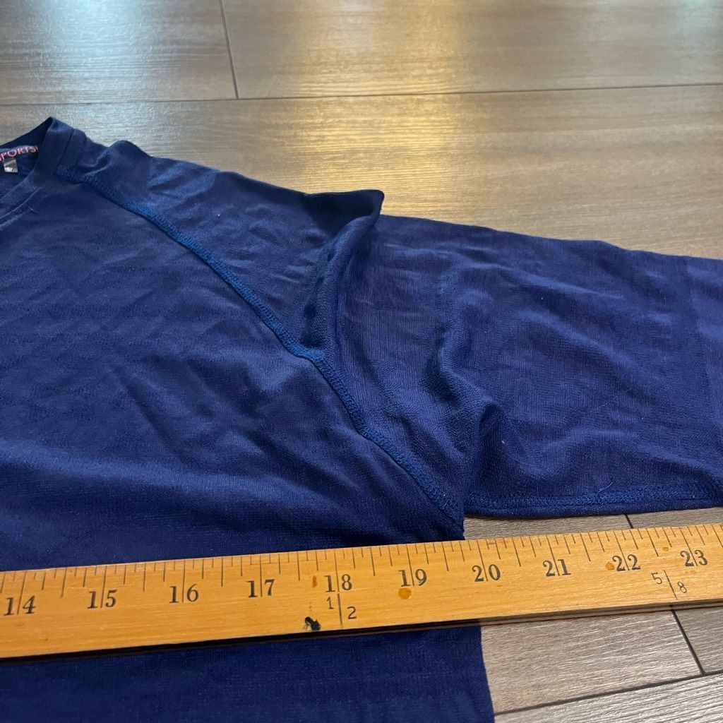 Chubbies Chubbies Blue Athletic Workout Shirt Men XL Bin O-73 Size US XL / EU 56 / 4 - 4 Thumbnail