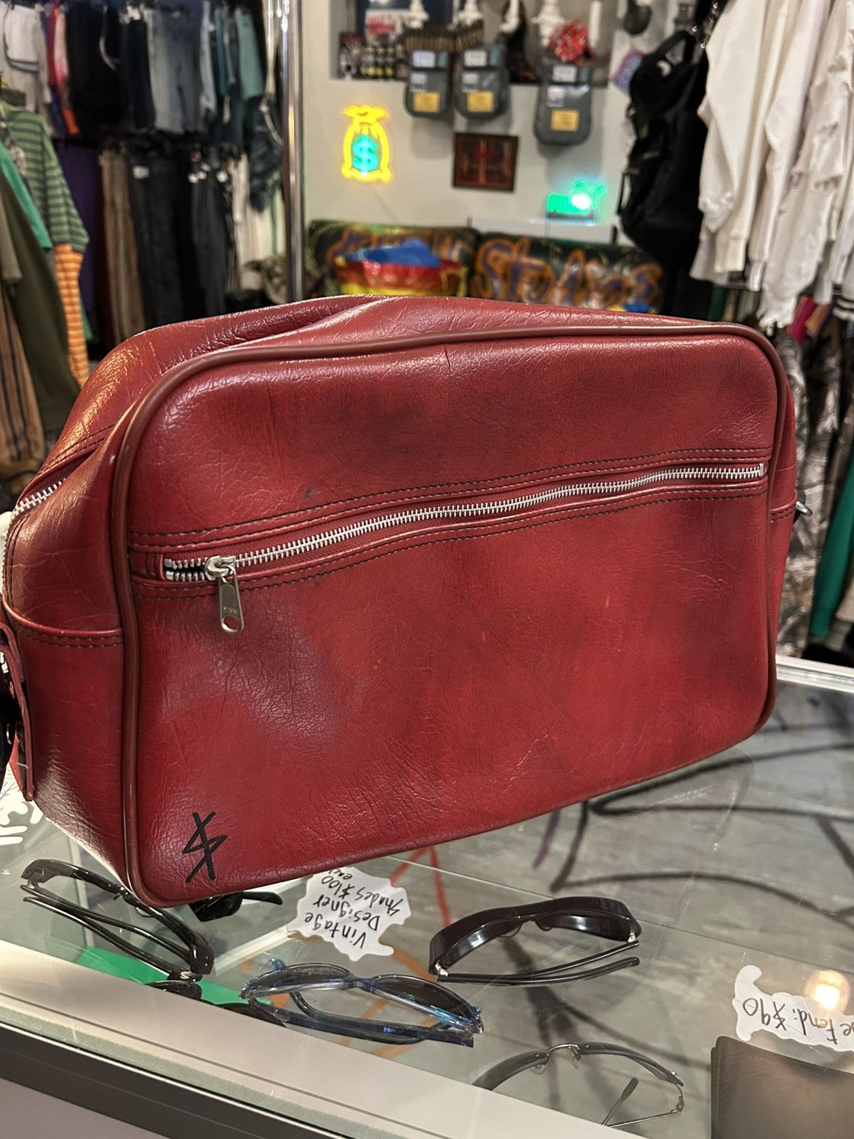 Vintage Vintage Leather Skeleton bag Size ONE SIZE - 4 Thumbnail