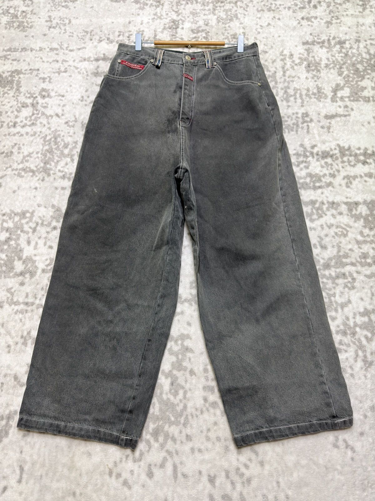 Dogtown Dogtown Black Dragon Baggy Denim Y2K Skate Hip Hop Jeans Size US 31 - 2 Thumbnail
