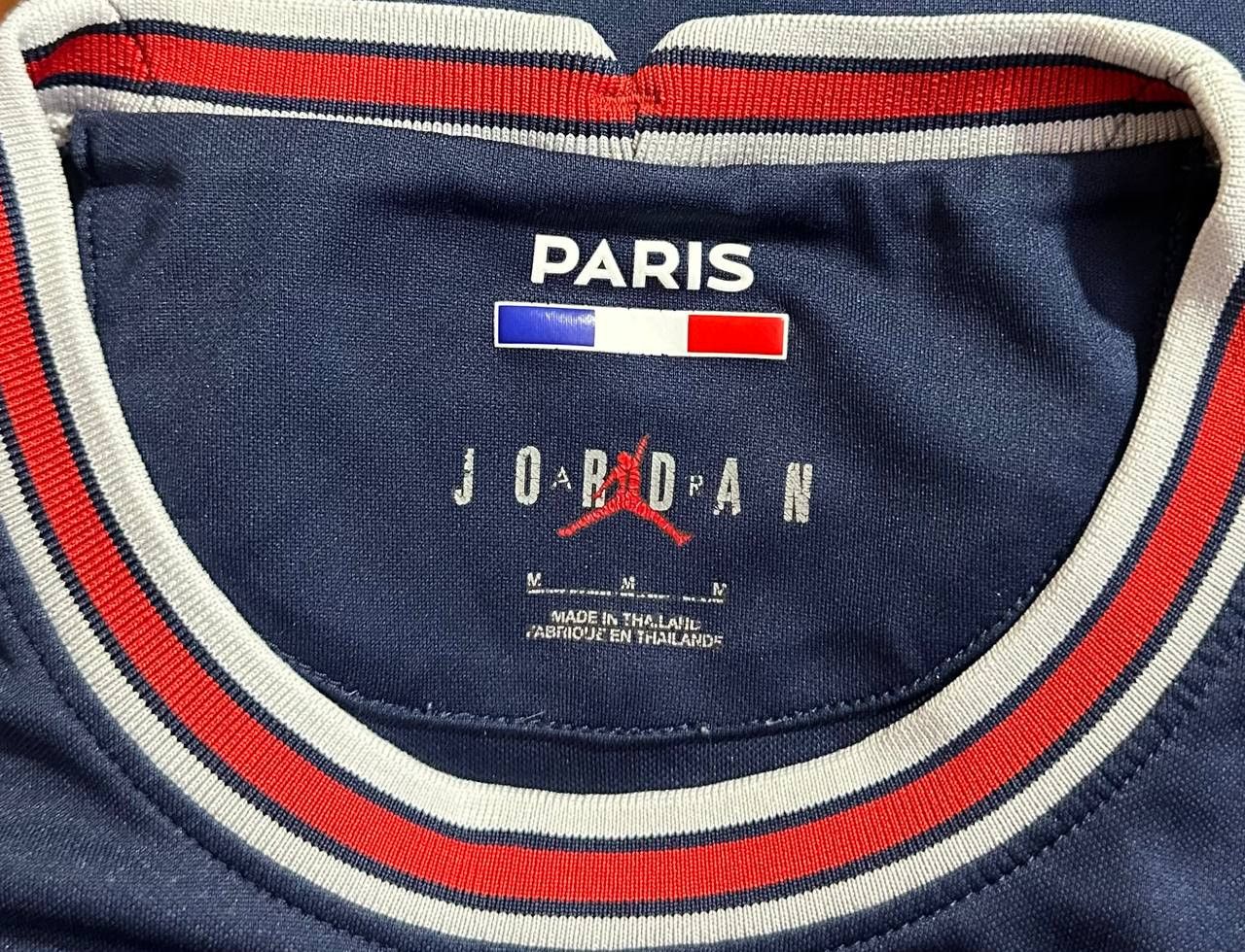 Jordan Brand PSG Paris Saint-Germain 2021 2022 Home Jordan jersey shirt Size US M / EU 48-50 / 2 - 8 Thumbnail