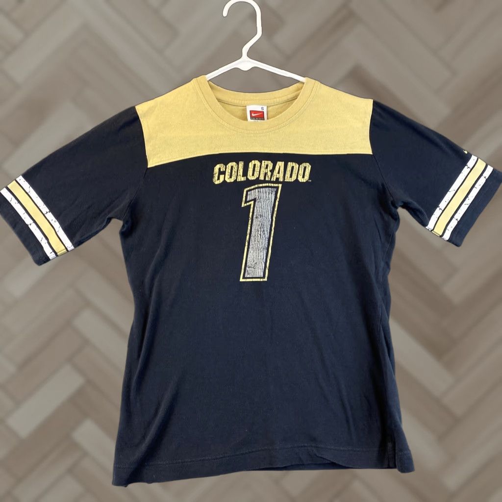 Nike Nike Colorado State Short Sleeve Shirt S Women’s Multicolor 91-18 Short Sleeve T-Shirt - Nike 91-18 Men’s? Size S / US 4 / IT 40 - 1 Thumbnail