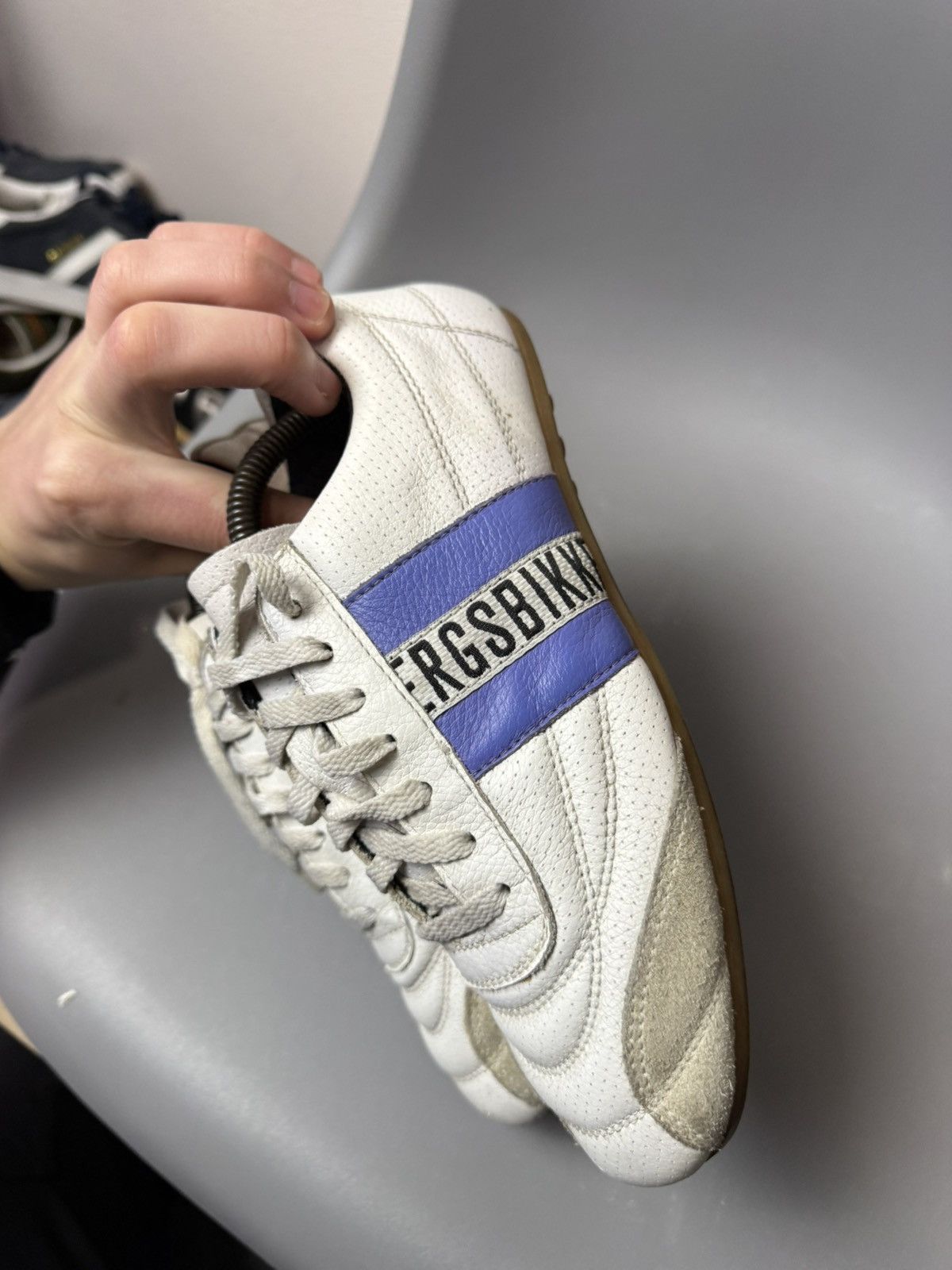Dirk Bikkembergs Vintage Dirk Bikkembergs Trainer Soccer Shoes Y2k Size US 5 / EU 37 - 11 Thumbnail