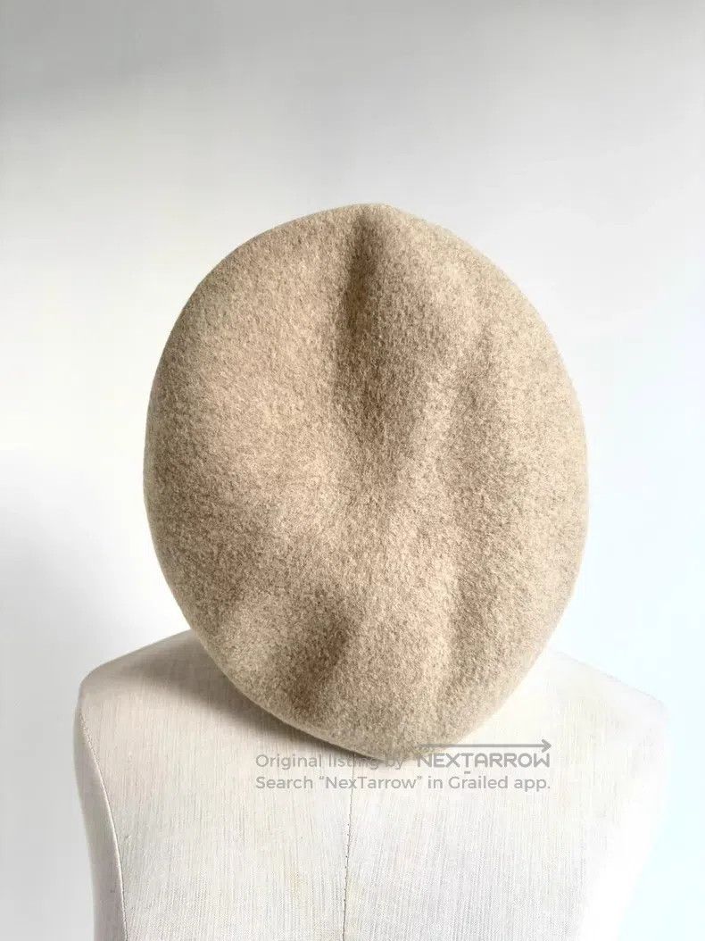 Vivienne Westwood Vivienne Westwood Big Saturn Embroidered Beige Beret Size ONE SIZE - 4 Thumbnail