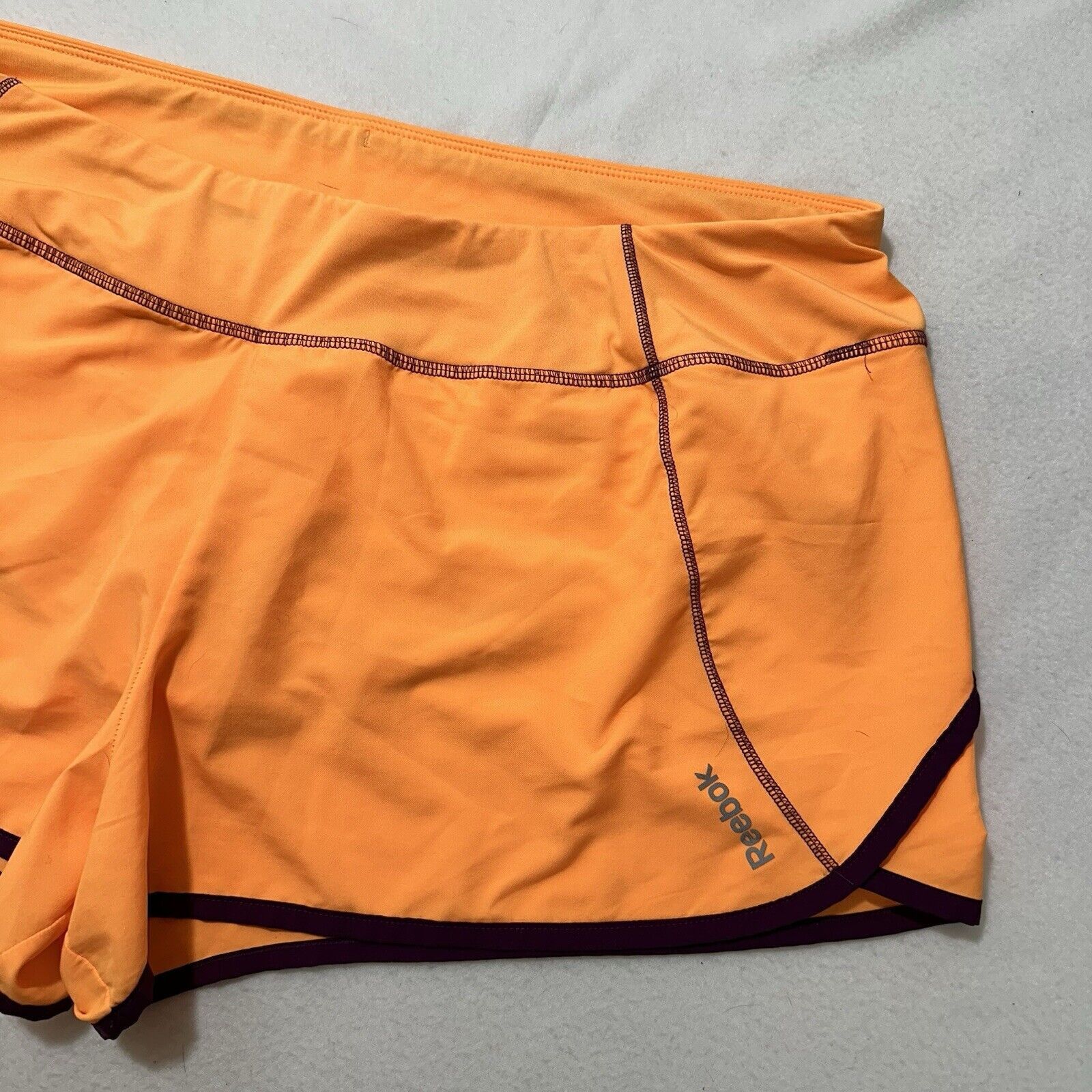 Reebok Reebok XL Orange Purple Running Shorts Athletic 3" Inseam Size 38" / US 16 / IT 52 - 2 Thumbnail
