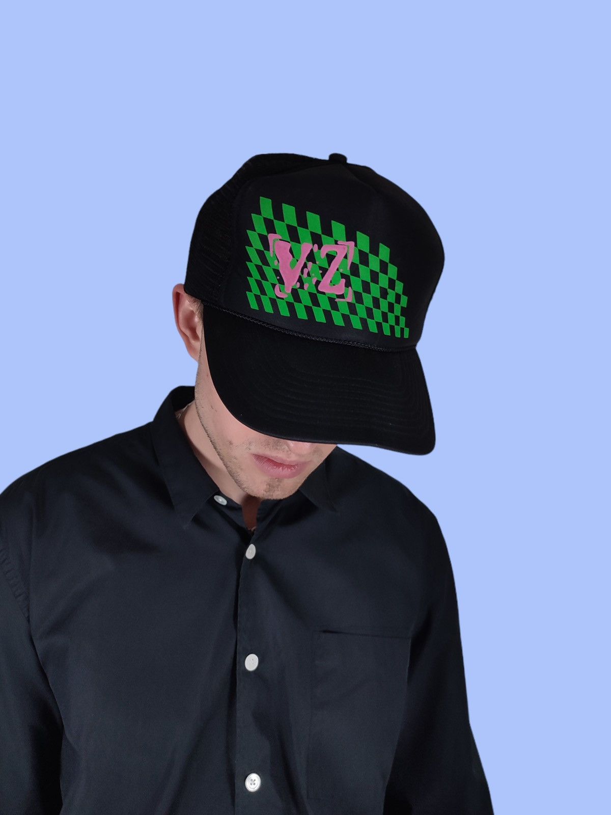 Vintage 80s Vintage Racing Trucker Cap Size ONE SIZE - 1 Thumbnail