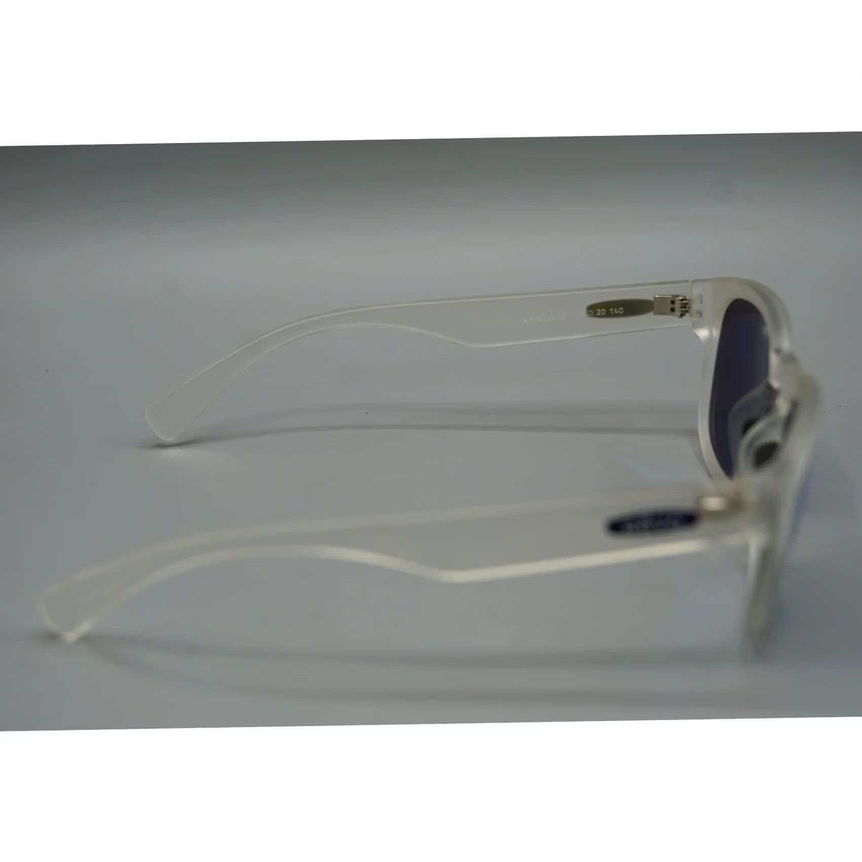 Vintage REVO Zinger Sunglasses RE 1054 09 Polarized Crystal Blue Mirror Mens Size ONE SIZE - 6 Thumbnail