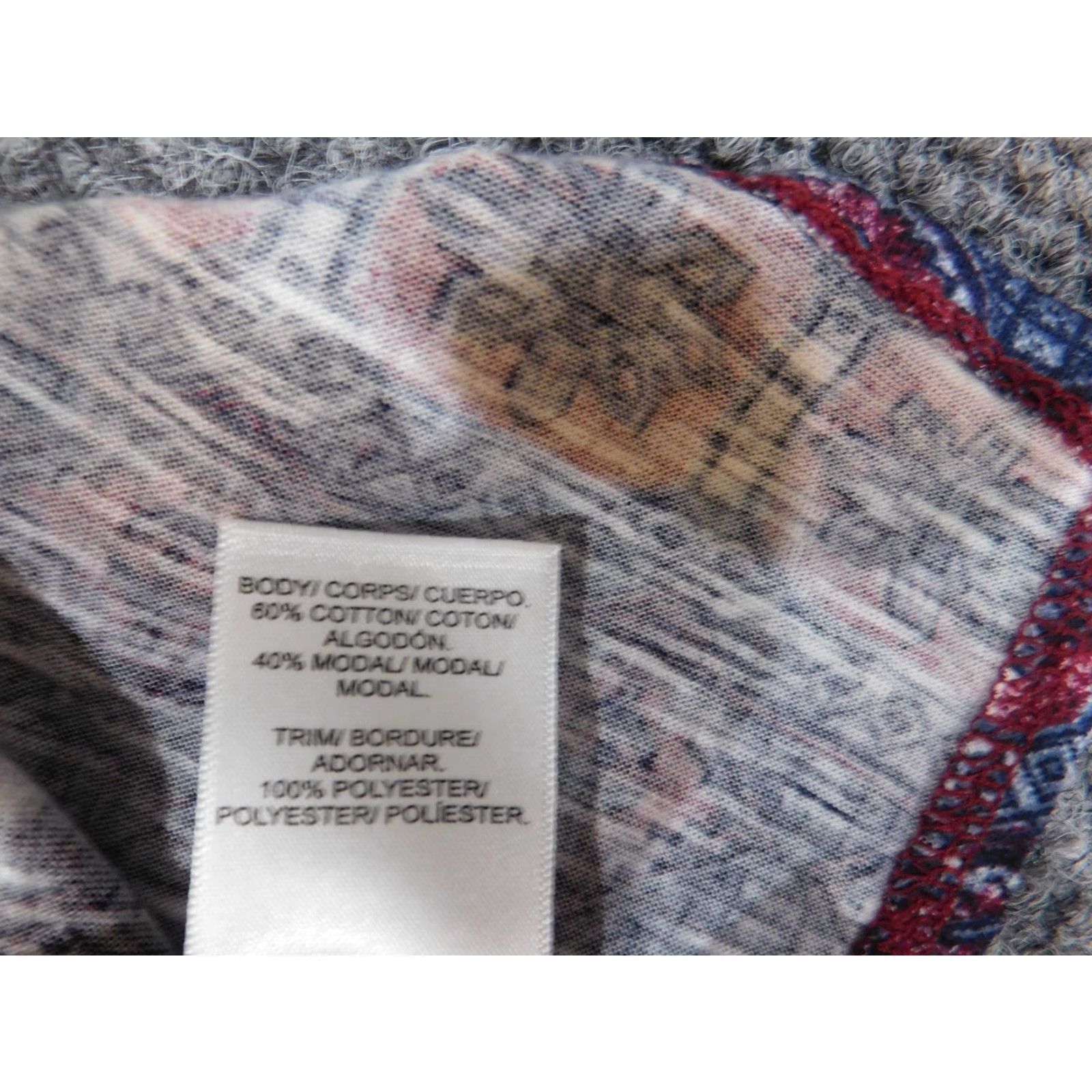 Lucky Brand Lucky Brand Blouse Shirt Women Sleeveless Striped Cotton Modal Crew Neck Small Red Blue Pattern Regular Size S/Shirt Women Size S / US 4 / IT 40 - 7 Thumbnail