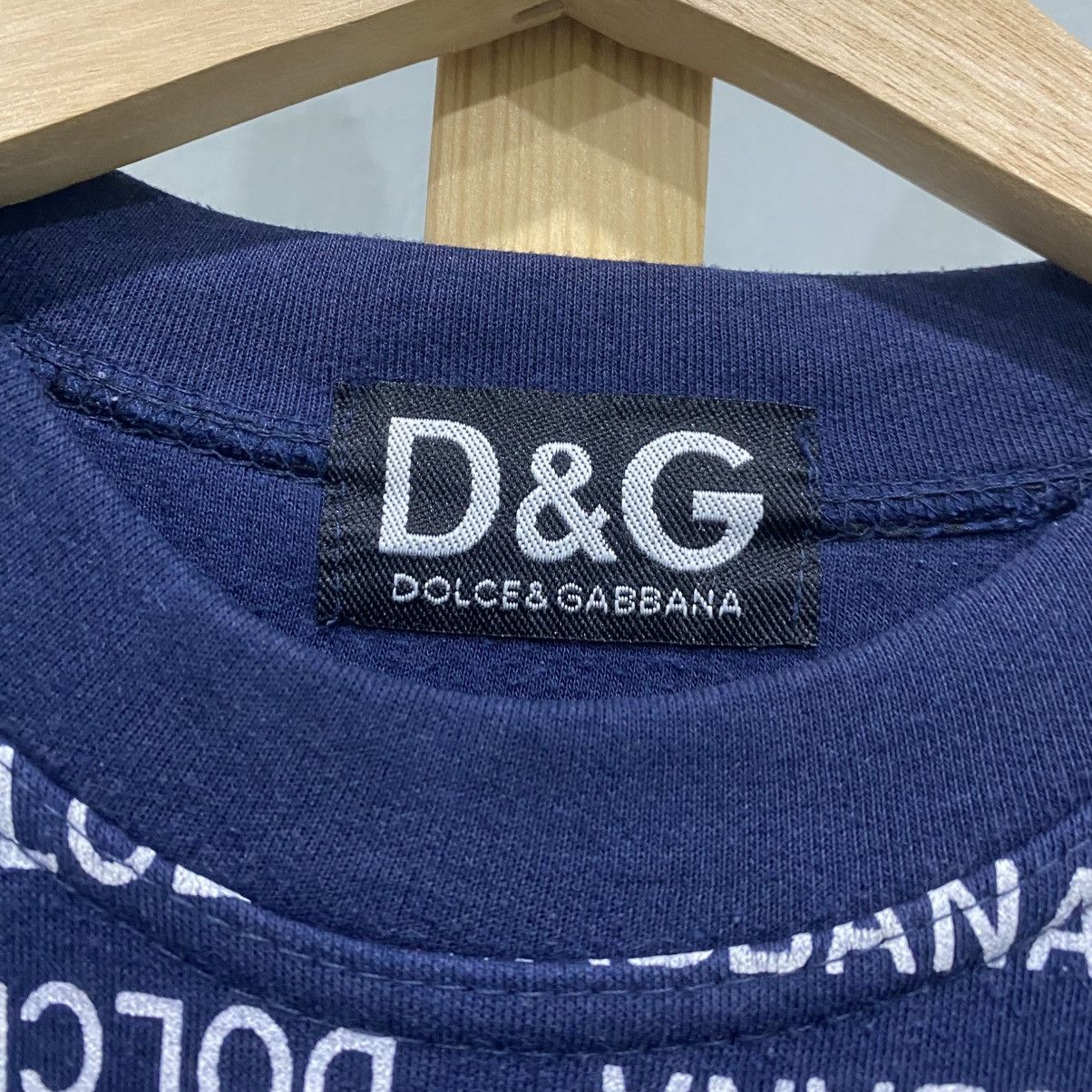 Dolce & Gabbana Vintage Dolce & Gabbana All Over Print Spellout T-Shirt Y2K Size US M / EU 48-50 / 2 - 9 Thumbnail