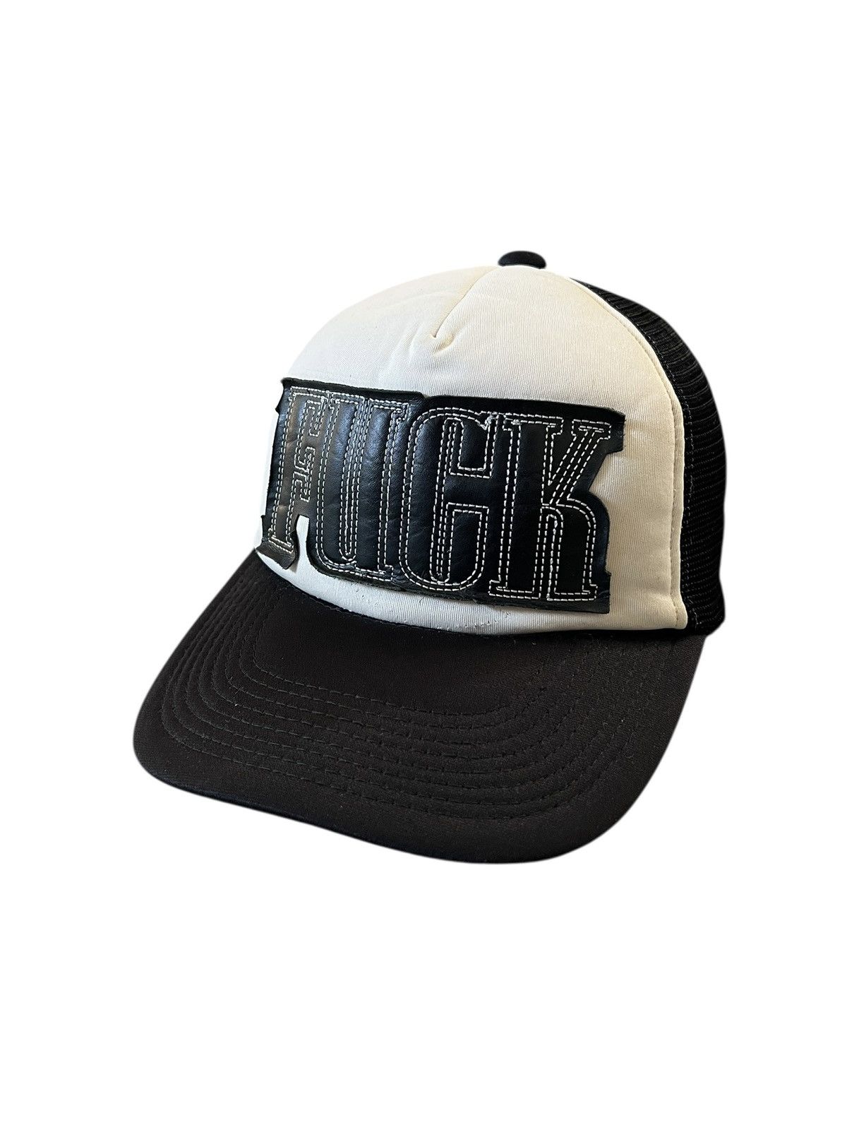 Number (N)ine SS2006 Number (N)ine ‘Fuck” Trucker Hat Size ONE SIZE - 13 Thumbnail